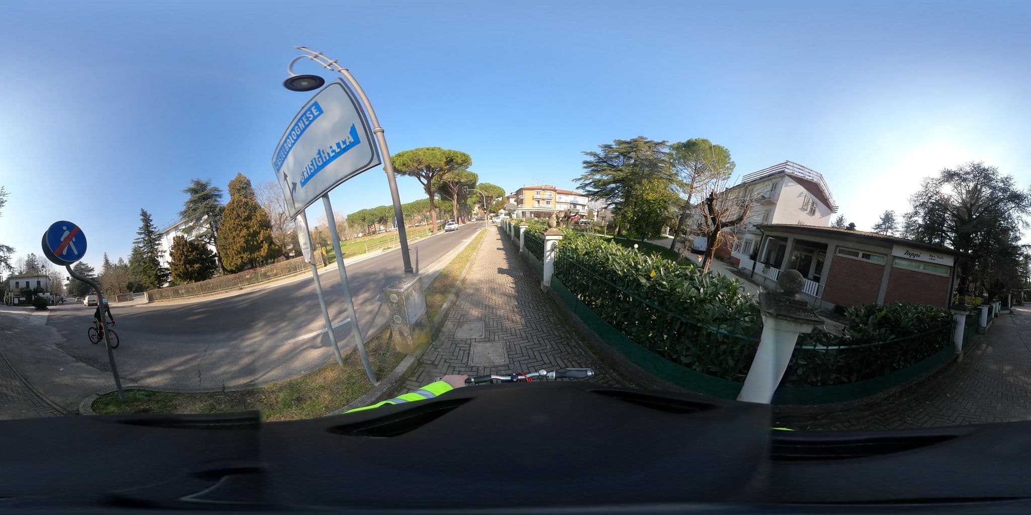 Street view near Zappi Cycling Hotel, Riolo Terme — © TombolanAssociati (CC BY-SA · Mapillary)