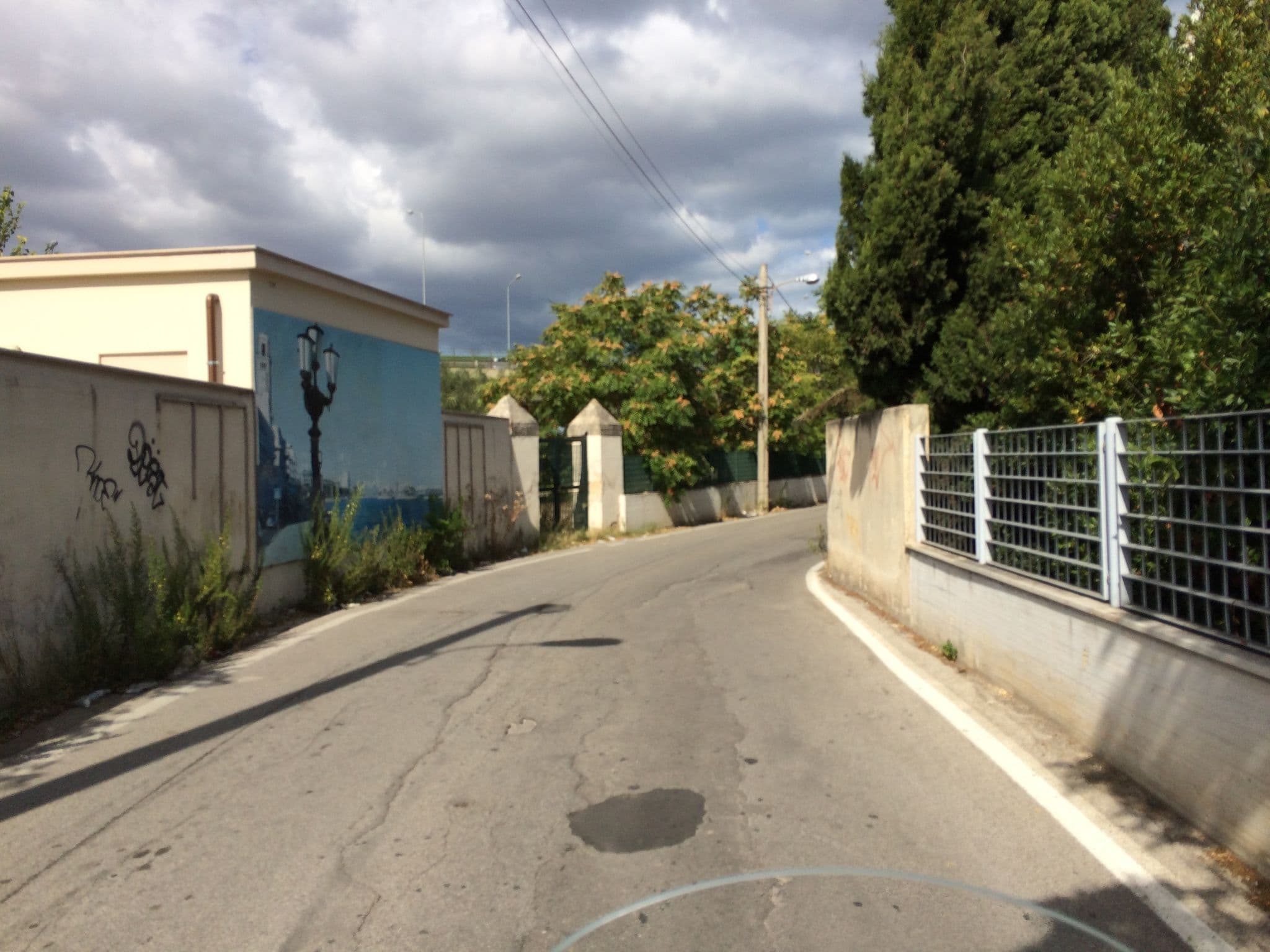 Street view near Parking Santa Fara, Bari — © nicolaottolino (CC BY-SA · Mapillary)