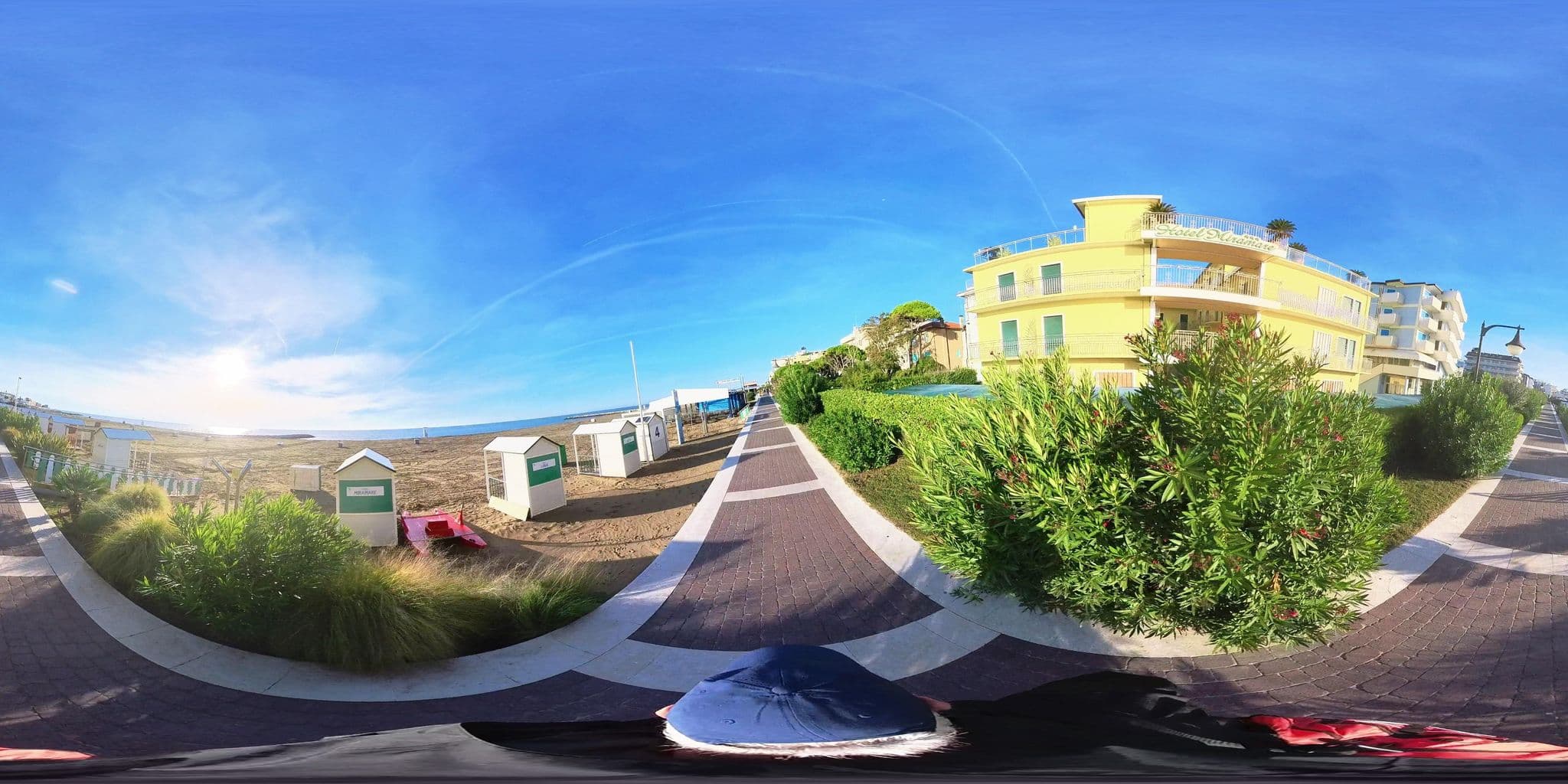 Street view near Miramare, Caorle