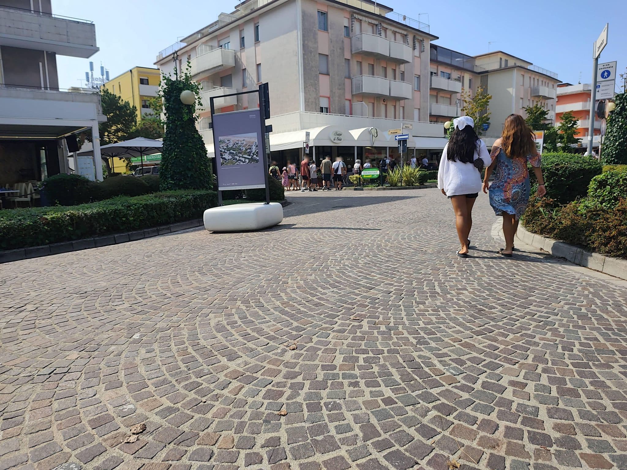 Street view near Adriatico, Bibione