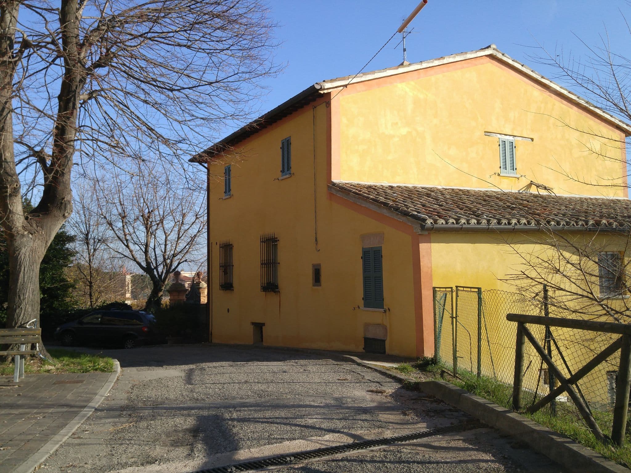 Street view near B&B Hotel, Fossombrone — © sorcrosc (CC BY-SA · Mapillary)