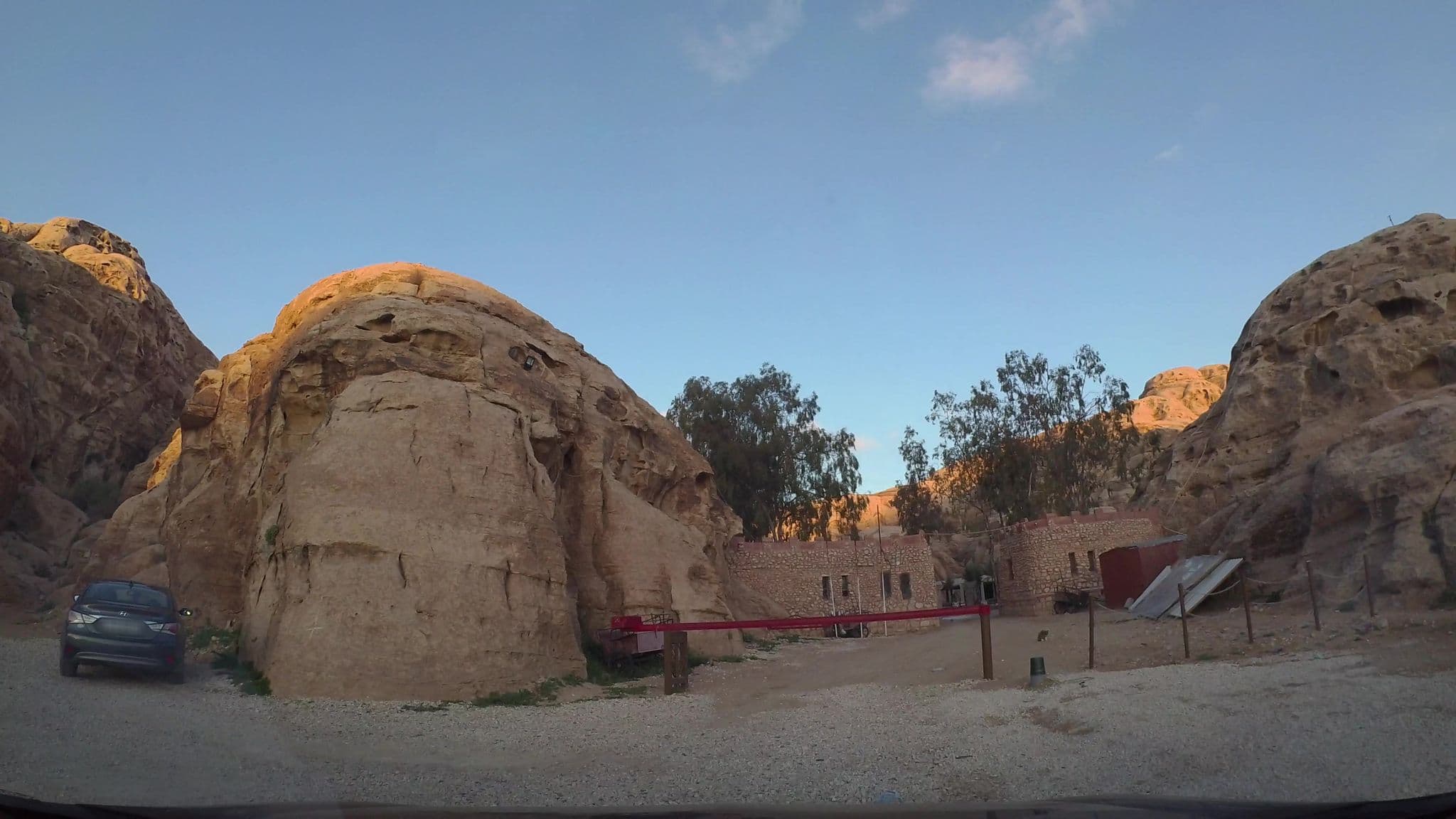 Street view near Little Petra Bedouin Camp, Wādī Mūsá — © kaartcam (CC BY-SA · Mapillary)