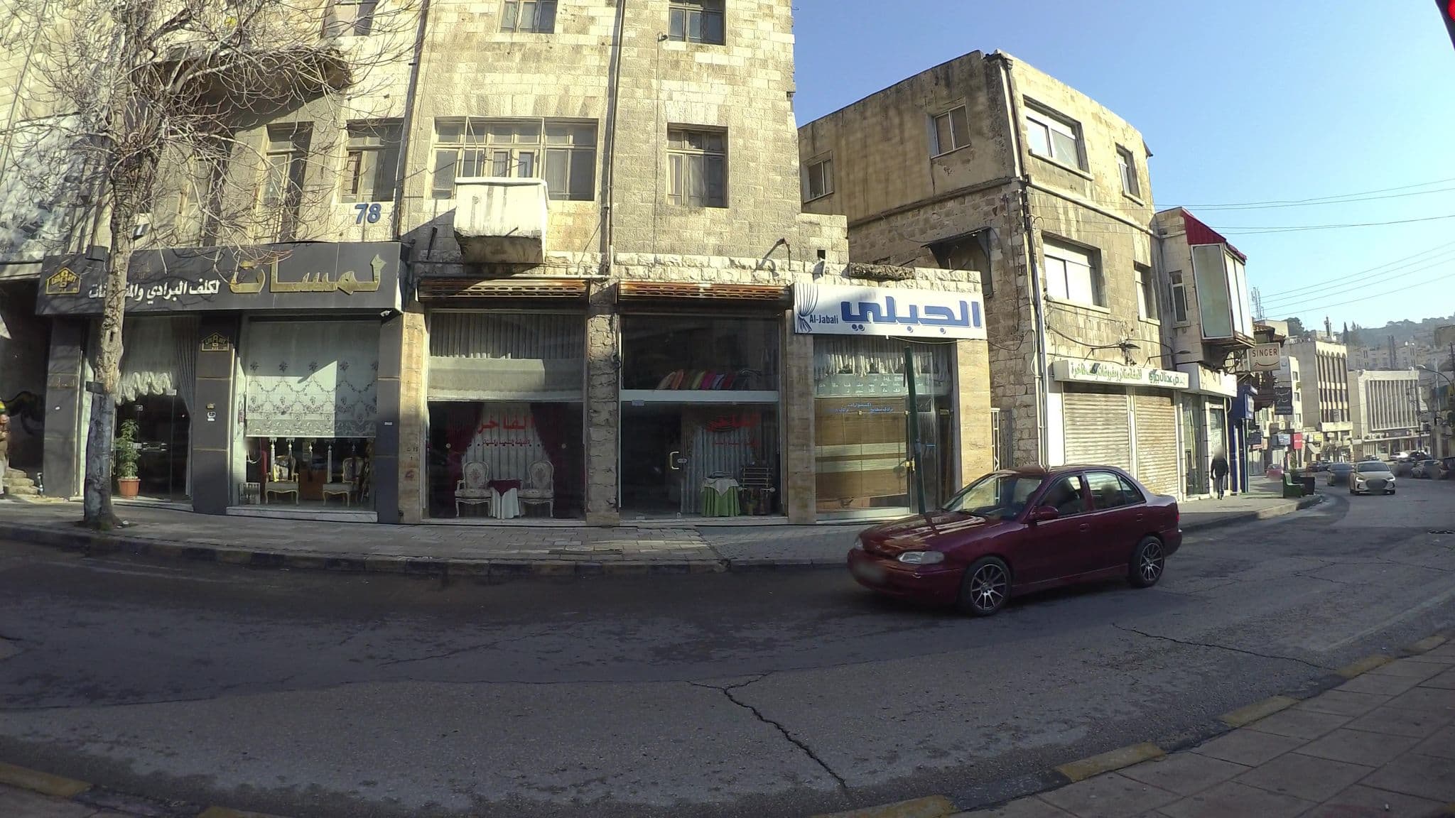 Street view near Hotel Philosophy, Amman — © kaart_1 (CC BY-SA · Mapillary)