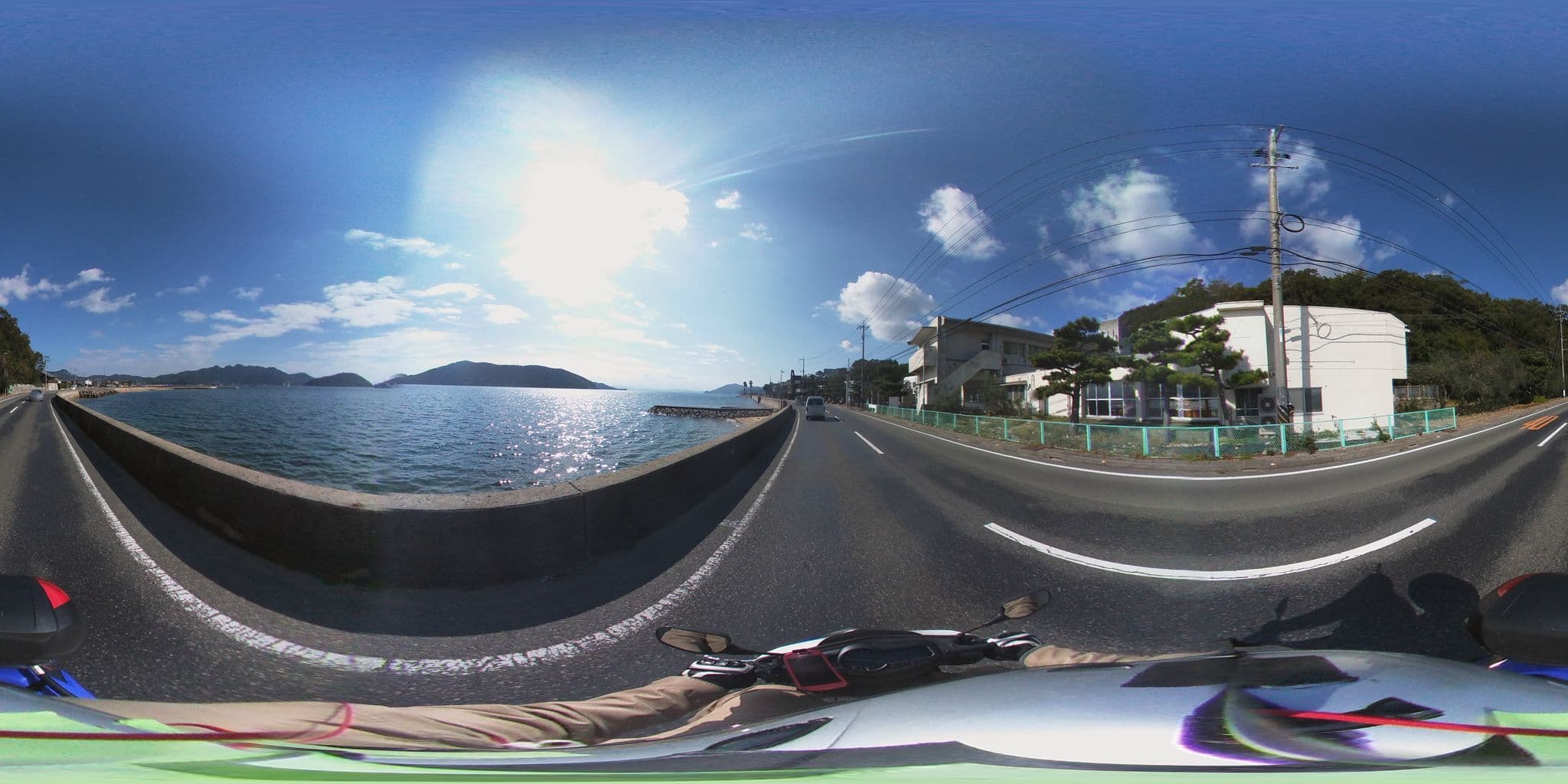 Street view near Shodoshima Olive Youth Hostel, Horikoshi — © harimawood (CC BY-SA · Mapillary)