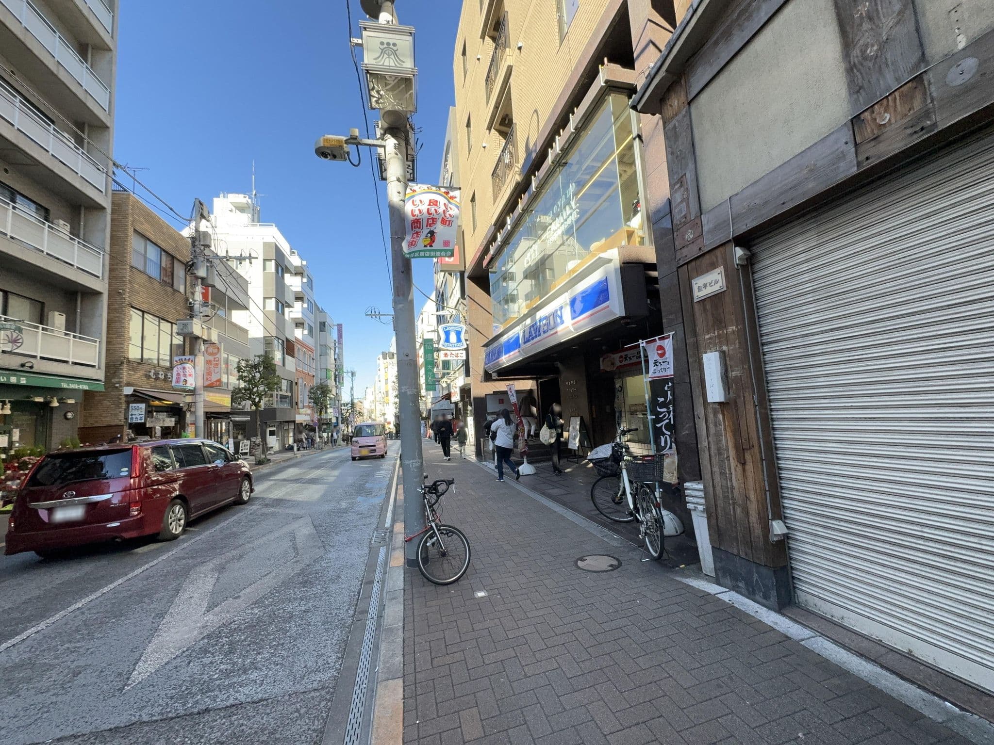 Street view near the b sangenjaya, Wakabayashi — © filipb (CC BY-SA · Mapillary)