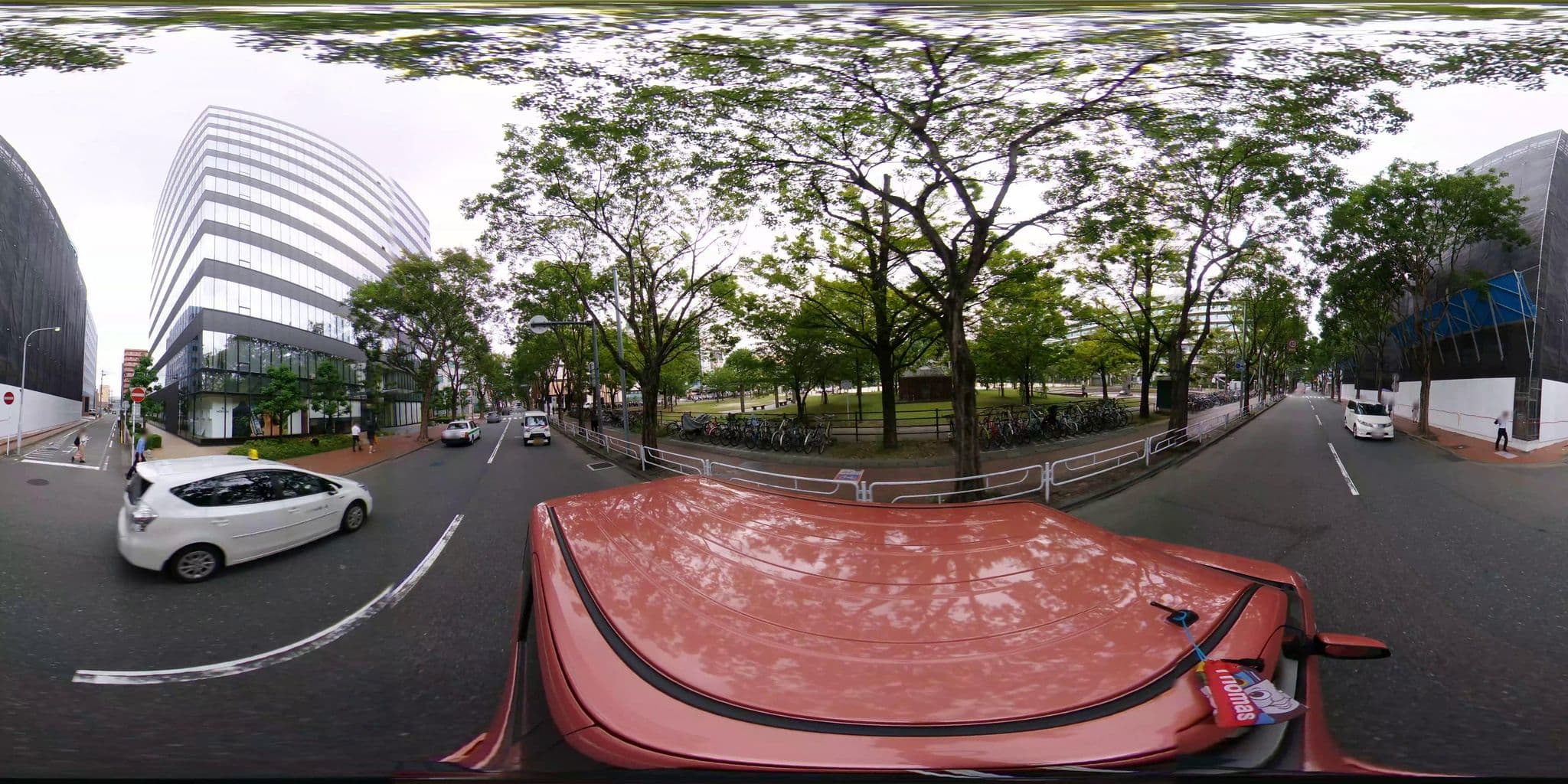 Street view near THE BASICS FUKUOKA, Fukuoka — © potaro67v (CC BY-SA · Mapillary)