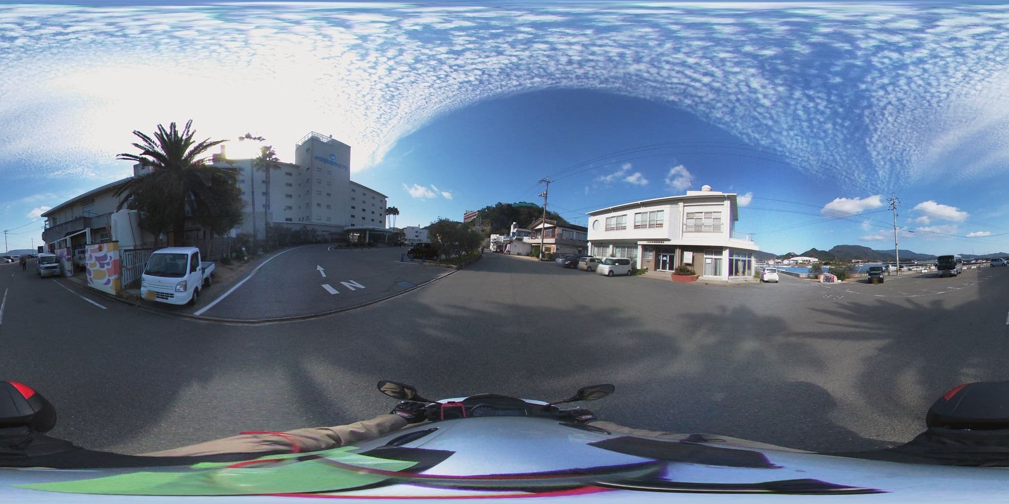 Street view near Shodoshima International Hotel, Tonoshō — © harimawood (CC BY-SA · Mapillary)