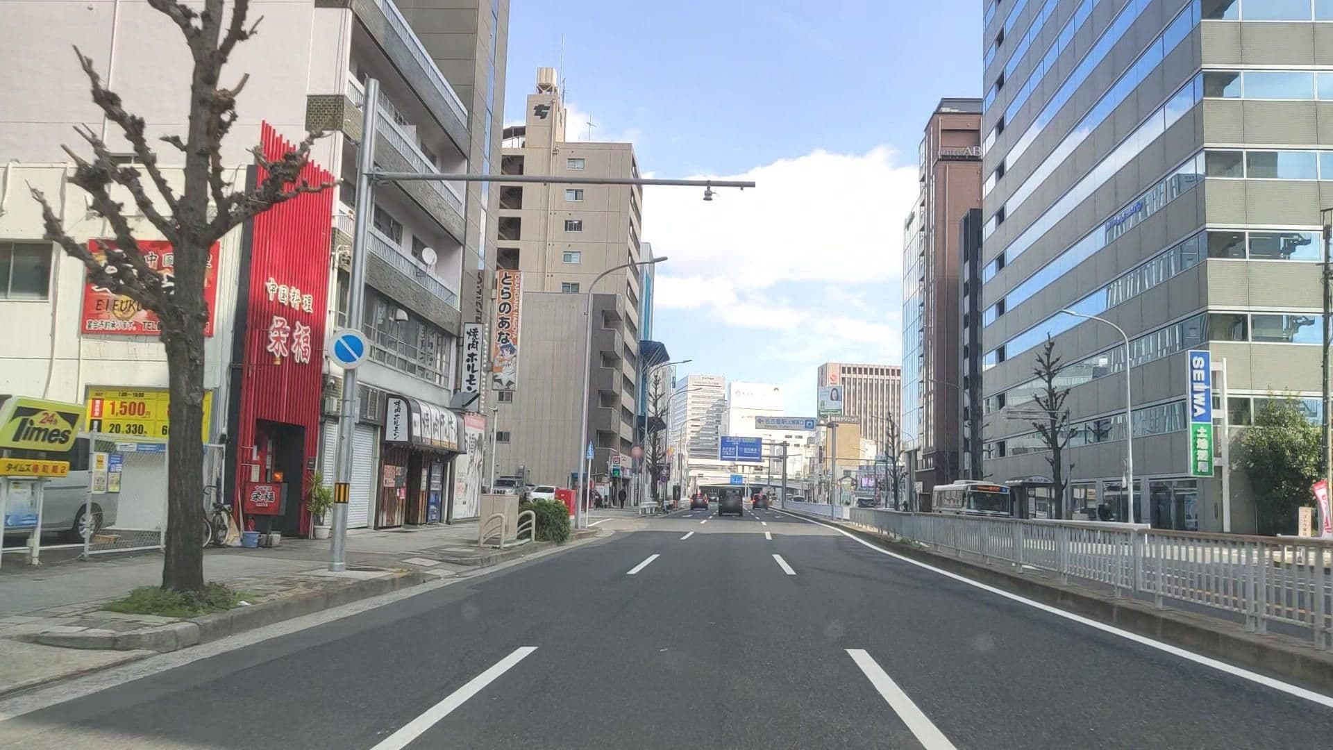 Street view near APA Hotel No.331 Nagoya Ekimae Minami, Sakae — © drivephotograph (CC BY-SA · Mapillary)