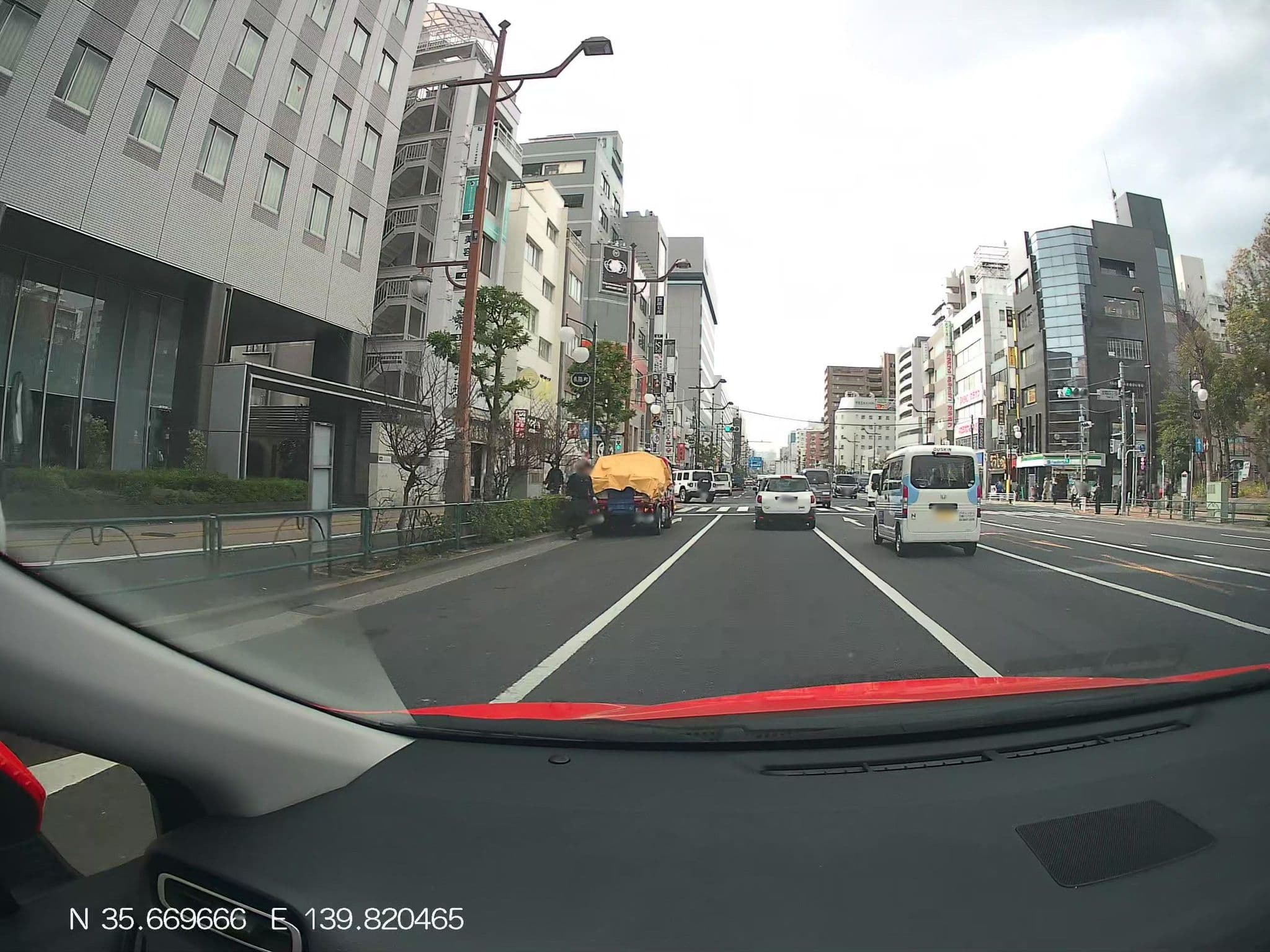 Street view near R&B Hotel 東陽町, Tōyō — © mitz (CC BY-SA · Mapillary)