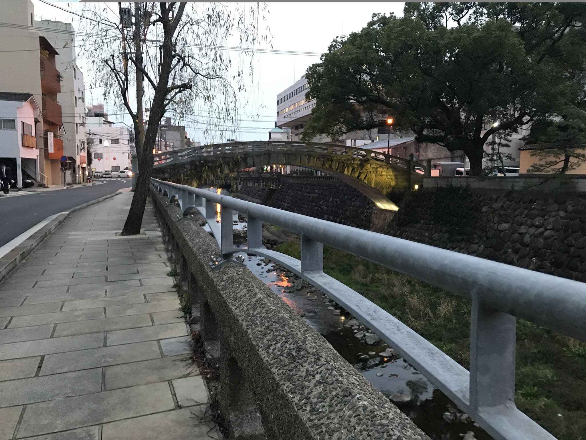 Street view near Nagasaki International Hostel Akari, Nagasaki — © orimekko (CC BY-SA · Mapillary)