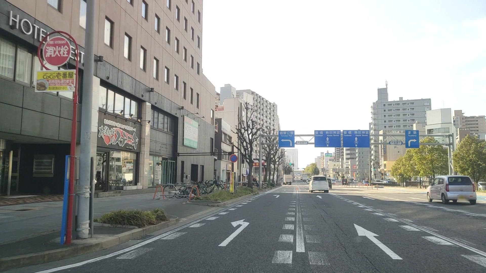 Street view near Hotel Ohsu Plaza, Sakae — © drivephotograph (CC BY-SA · Mapillary)