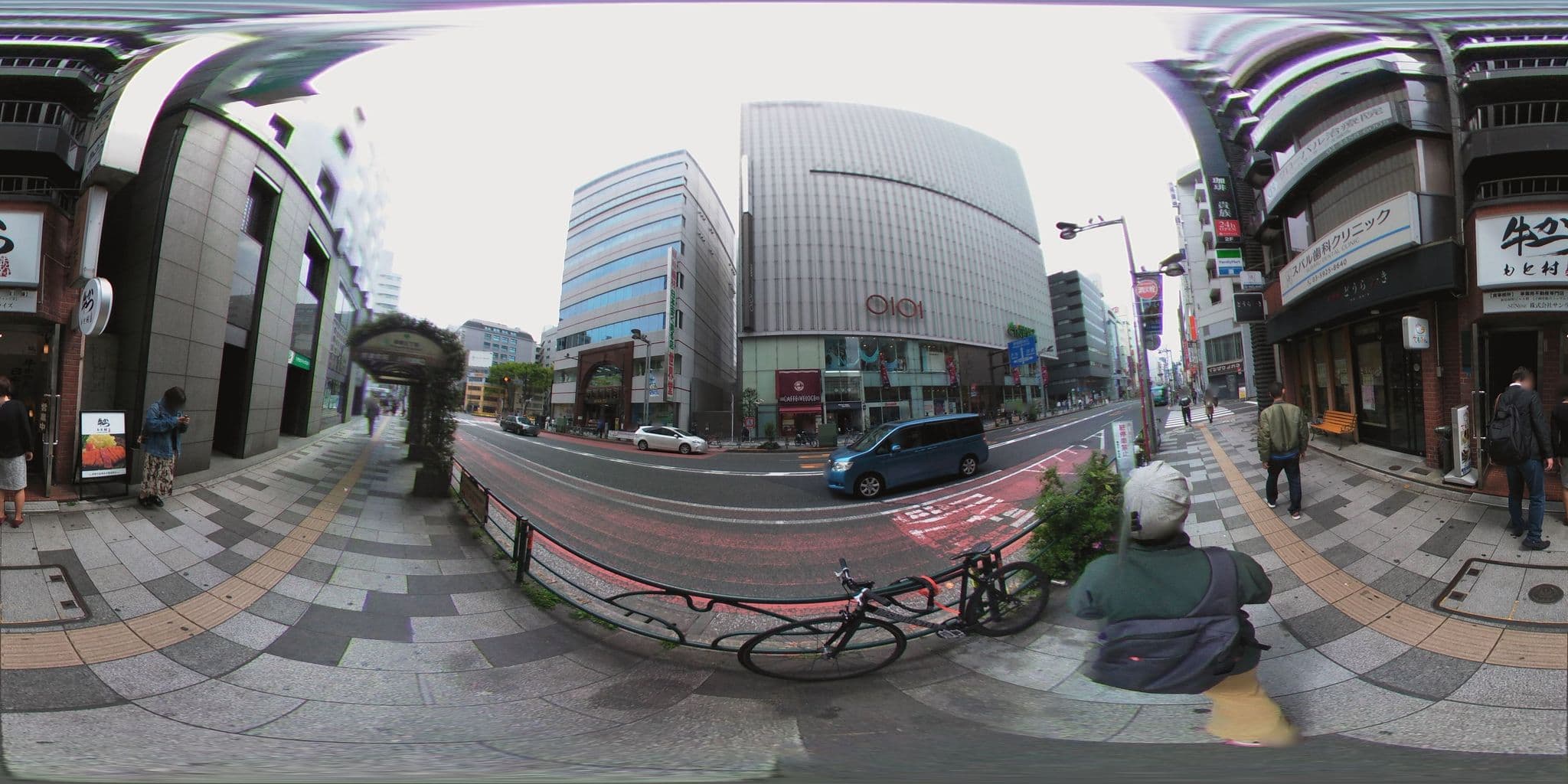 Street view near AIM, Shinjuku — © mura (CC BY-SA · Mapillary)