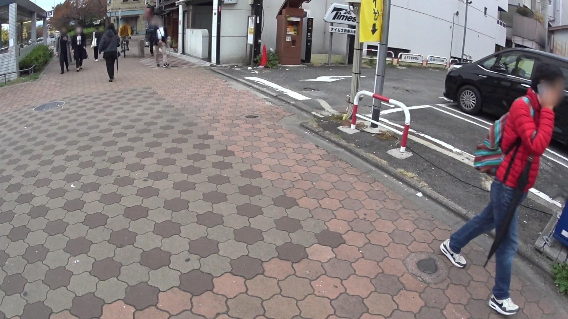 Street view near Jam Hostel, Kyoto