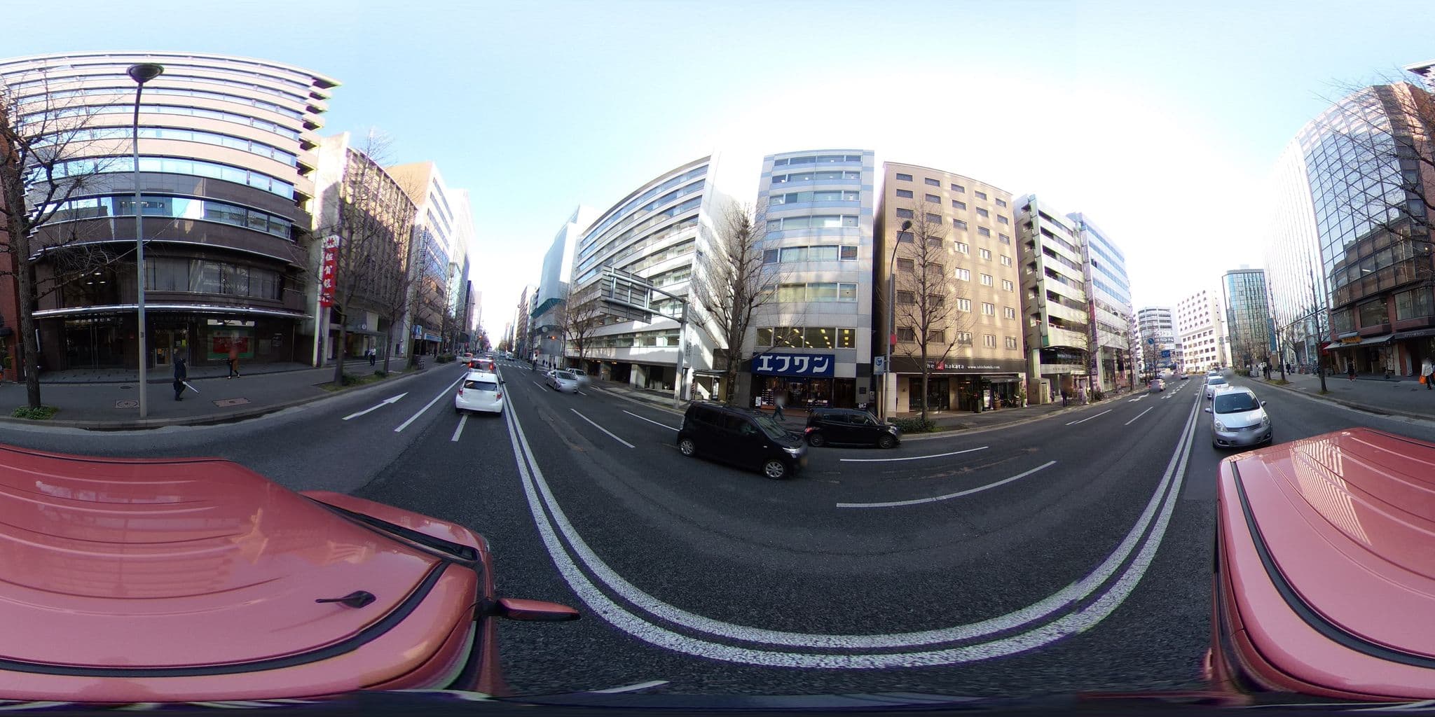 Street view near The B Hakata, Fukuoka — © potaro67v (CC BY-SA · Mapillary)