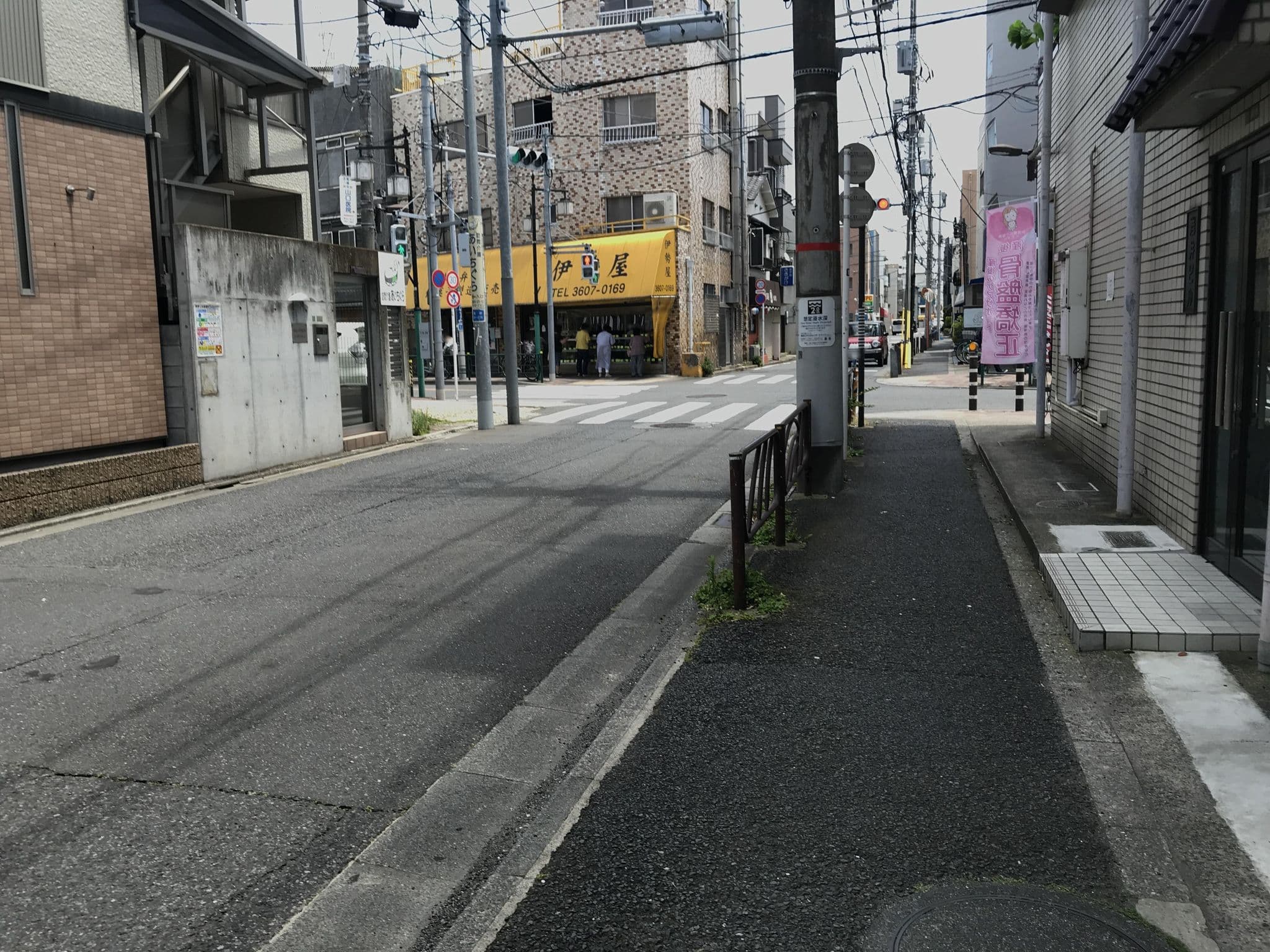 Street view near YAWP! backpackers, Kanamachi — © musashino5 (CC BY-SA · Mapillary)