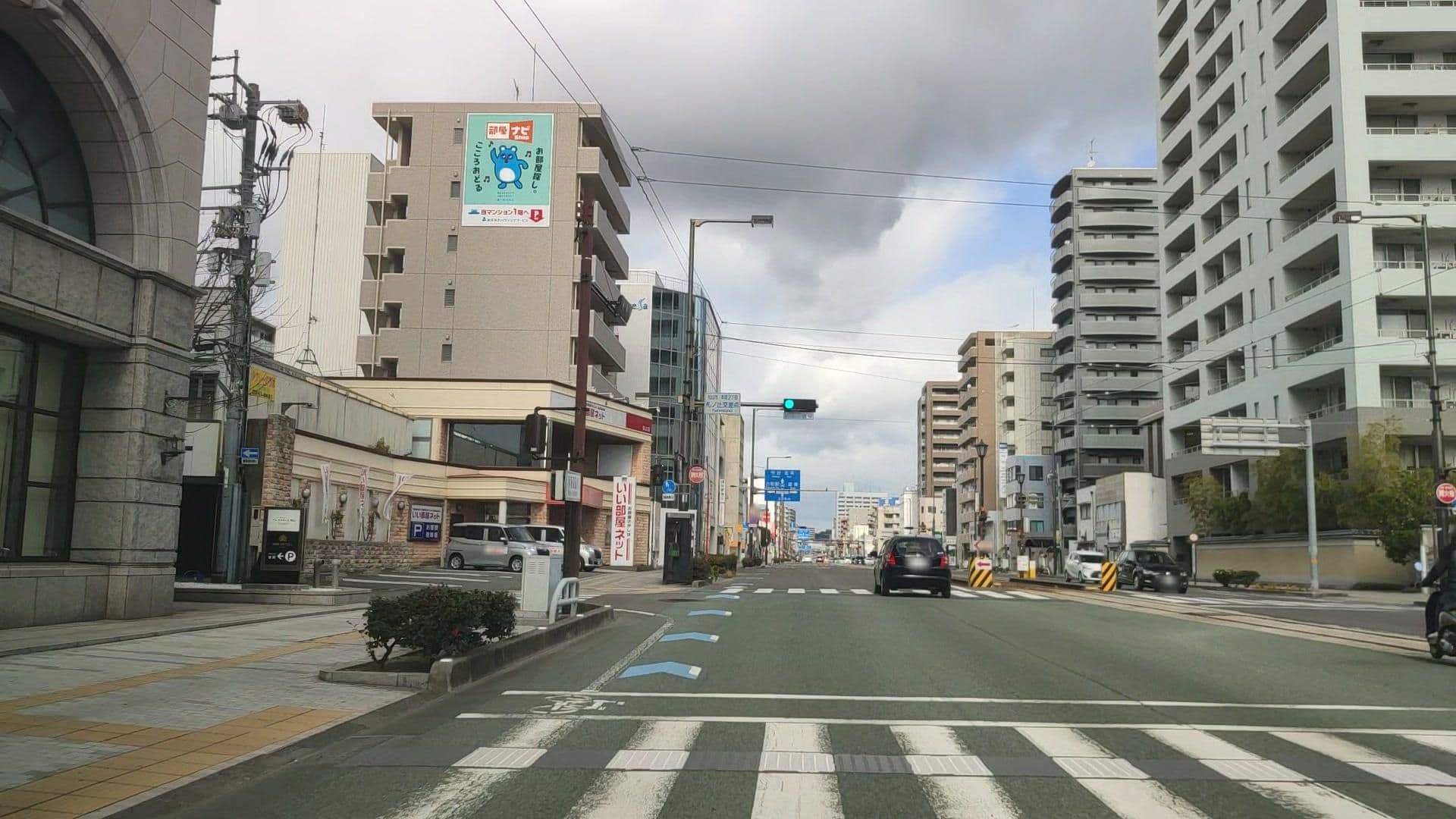 Street view near APA Hotel, Matsuyama — © drivephotograph (CC BY-SA · Mapillary)