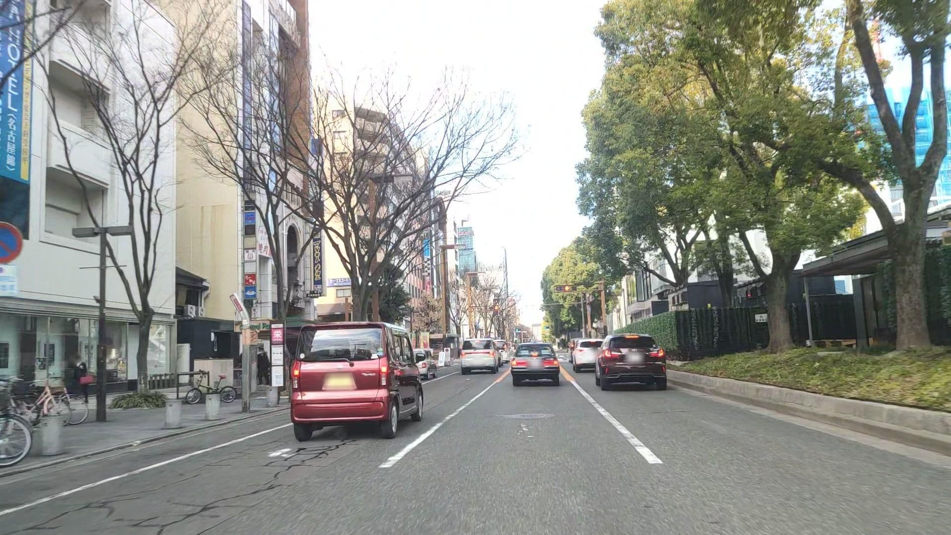 Street view near APA Hotel Nagoya, Sakae — © drivephotograph (CC BY-SA · Mapillary)