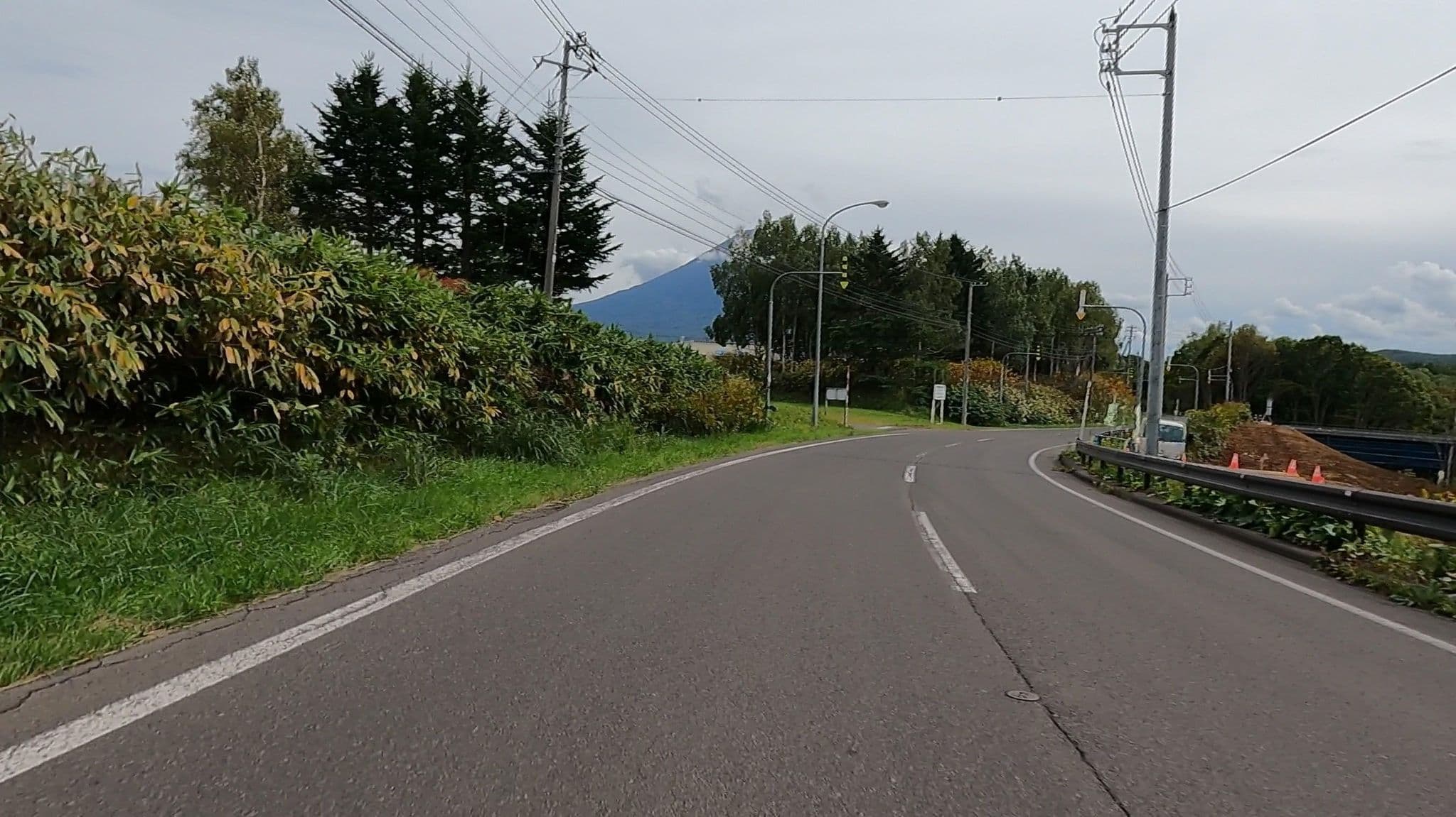 Street view near Gurigura, Kutchan
