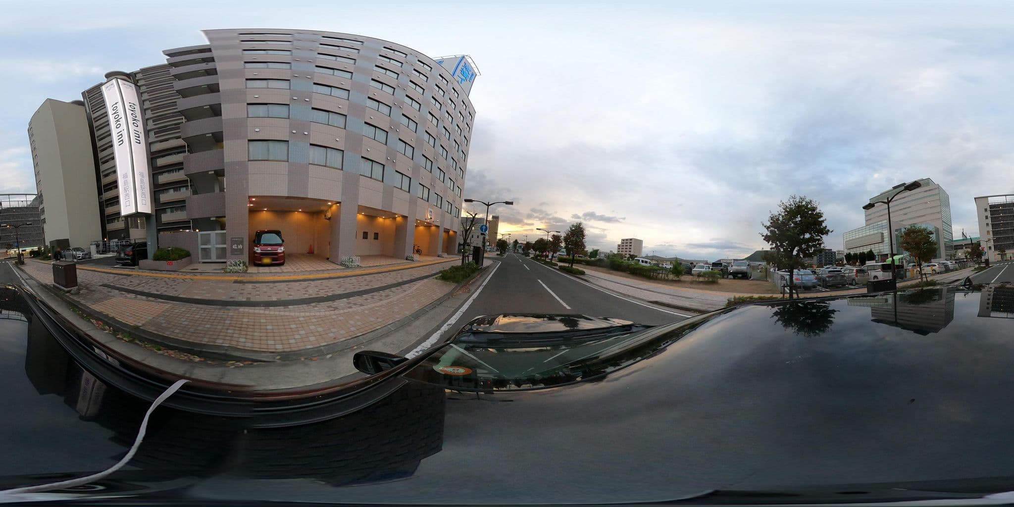 Street view near 東横INN福島駅西口, Fukushima — © yuki_charo (CC BY-SA · Mapillary)