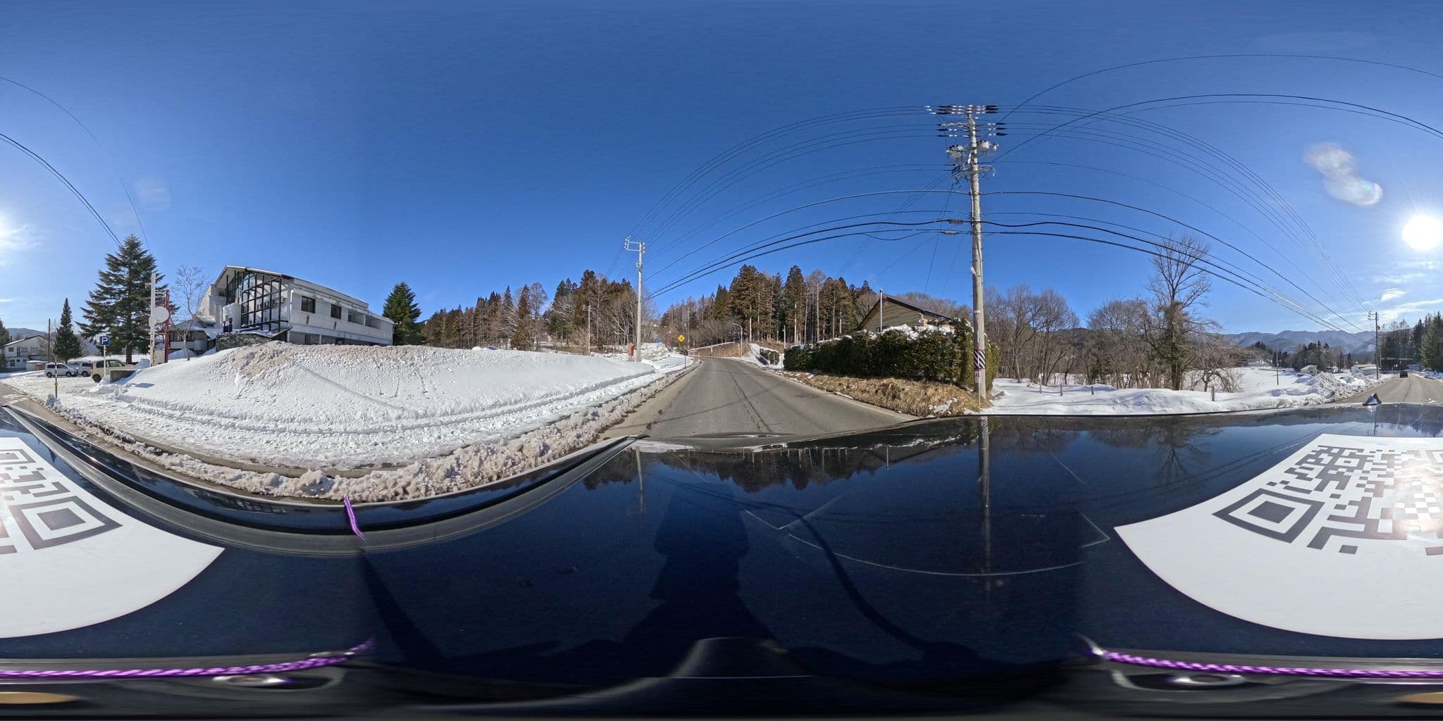 Street view near The Phat House, Hakuba — © yumechan (CC BY-SA · Mapillary)