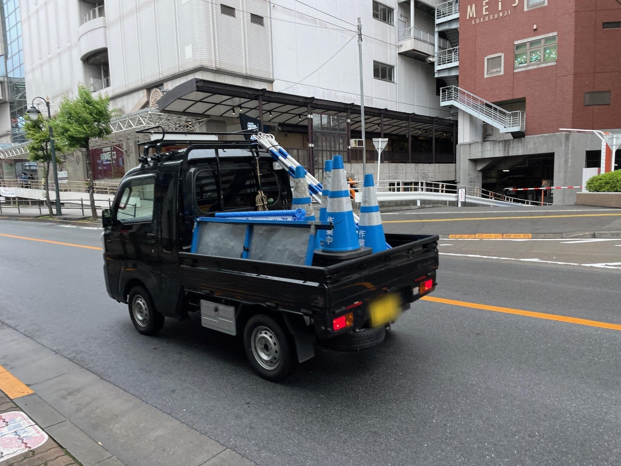 Street view near JR-EAST HOTEL METS KOKUBUNJI, Kokubunji — © musashino5 (CC BY-SA · Mapillary)