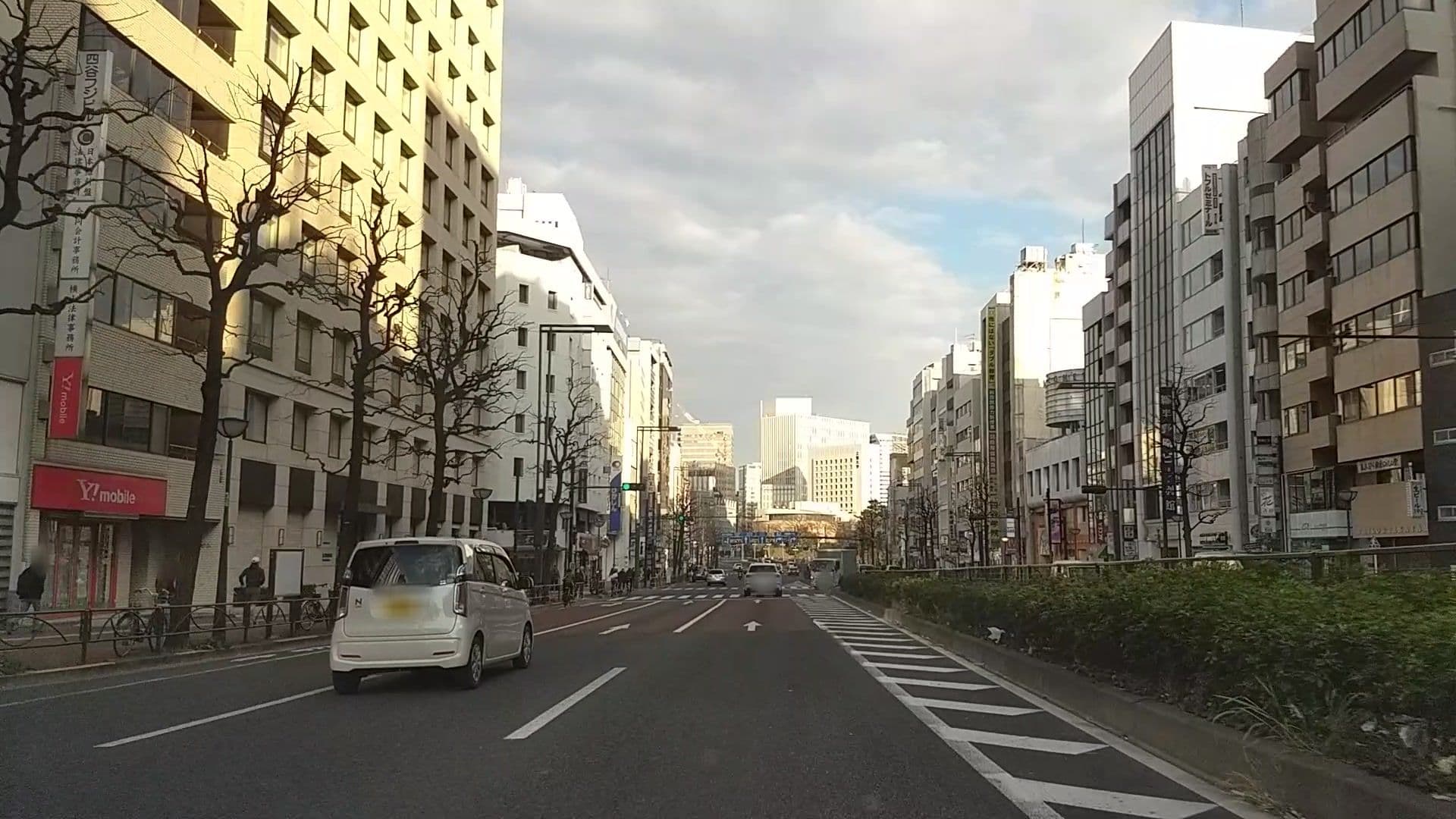 Street view near Tokyu Stay Yotsuya, Ichigaya-honmurachō — © drivephotograph (CC BY-SA · Mapillary)