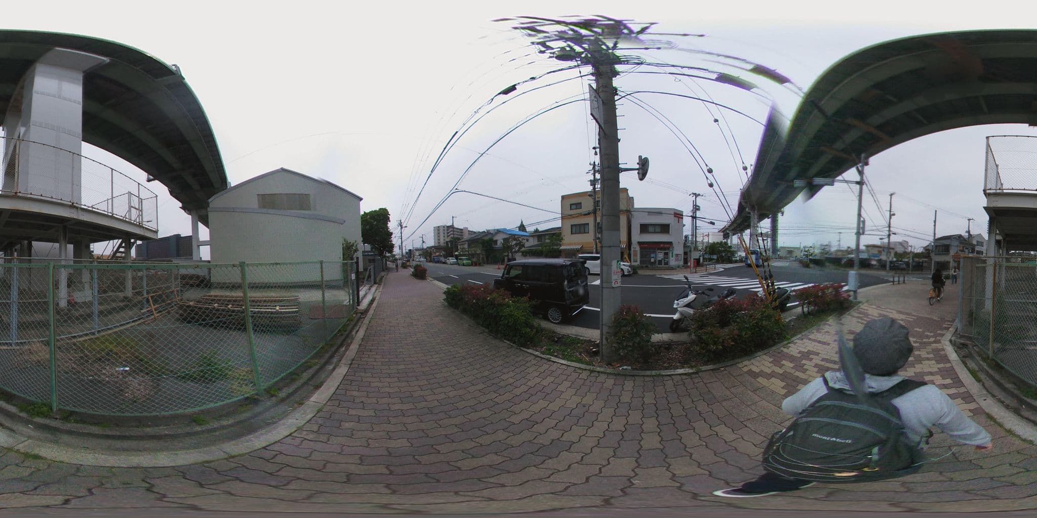 Street view near 桜島パークサイド・ハウス OSAKA BAY, Tsumori — © mura (CC BY-SA · Mapillary)