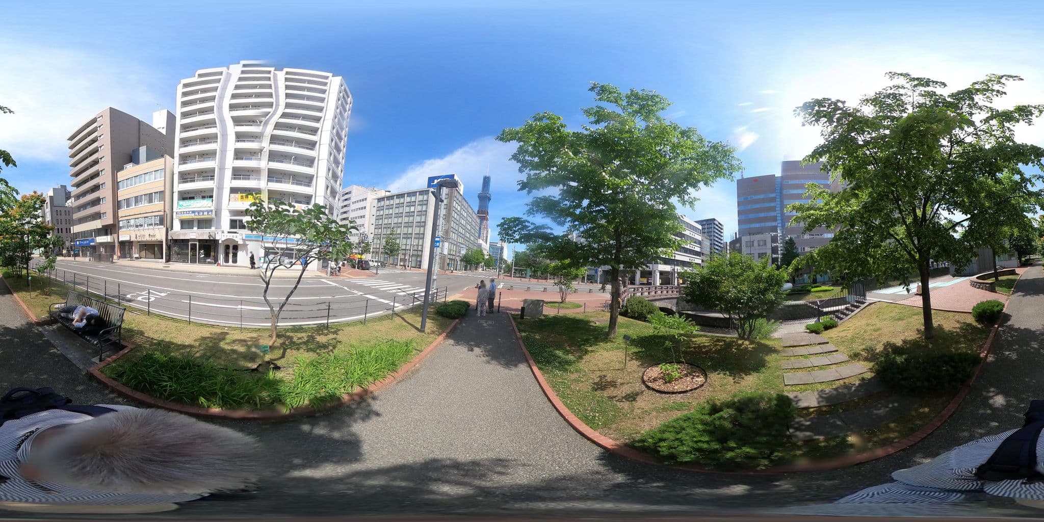 Street view near Mon lapin, Sapporo — © harimawood (CC BY-SA · Mapillary)