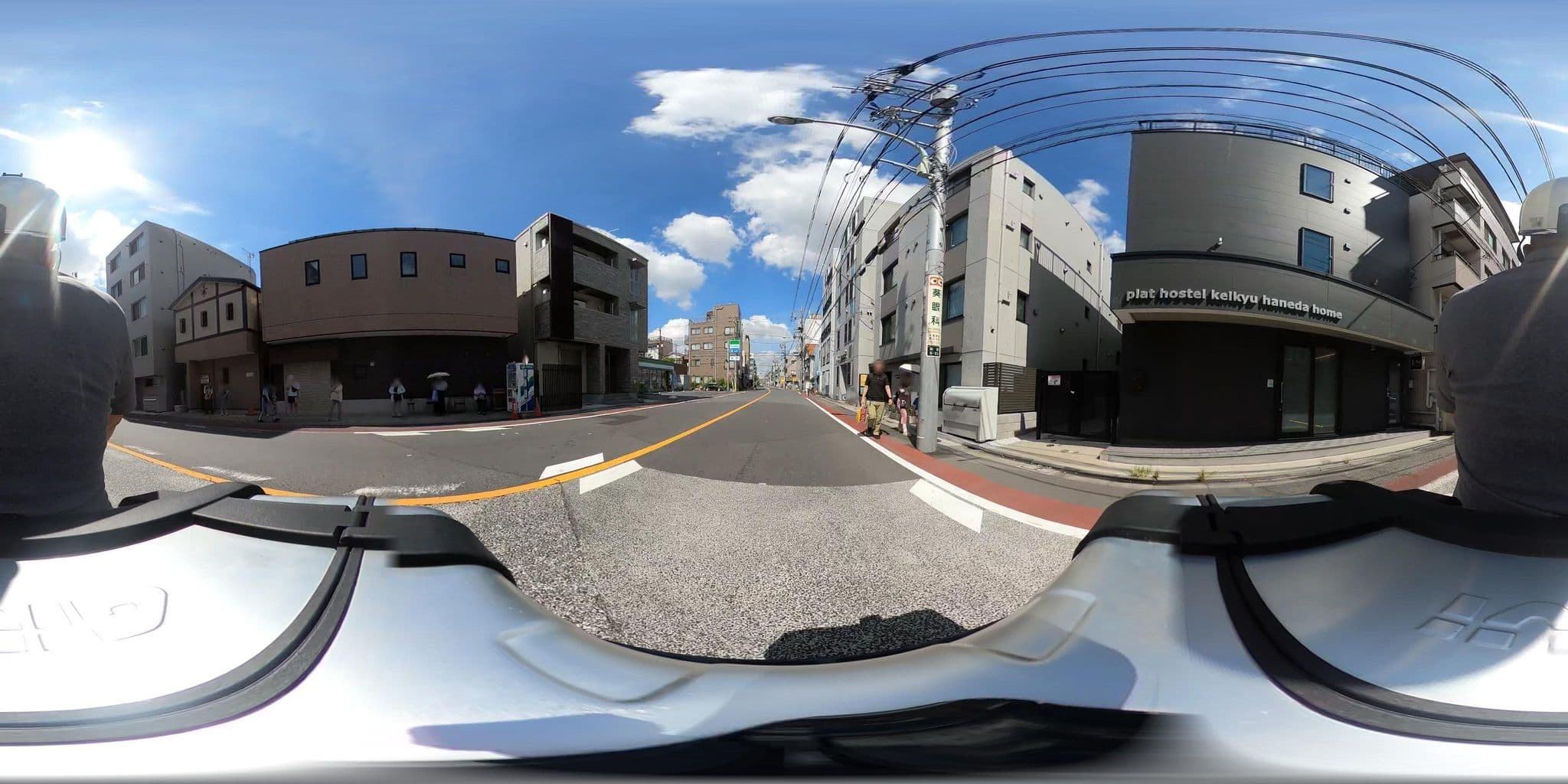 Street view near Minn Haneda Airport, Haneda — © kojiroucircle (CC BY-SA · Mapillary)