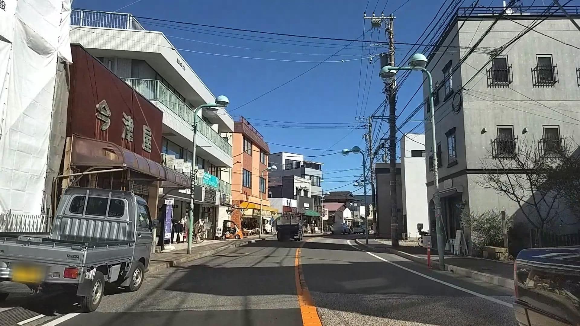 Street view near Hostel YUIGAHAMA, Kamakura — © drivephotograph (CC BY-SA · Mapillary)