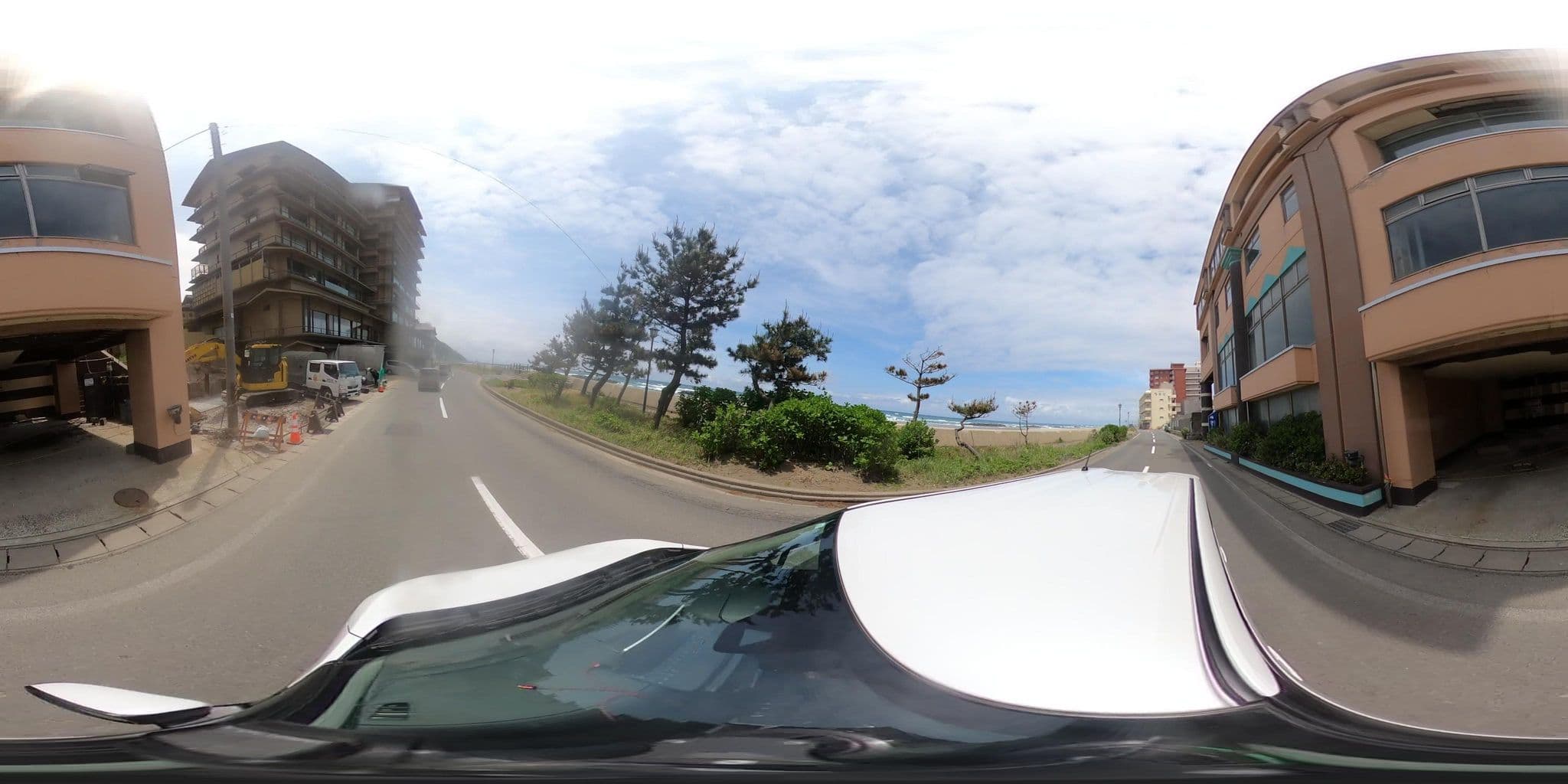 Street view near Umi no Hotei, Tsuruoka — © flashkiwi (CC BY-SA · Mapillary)