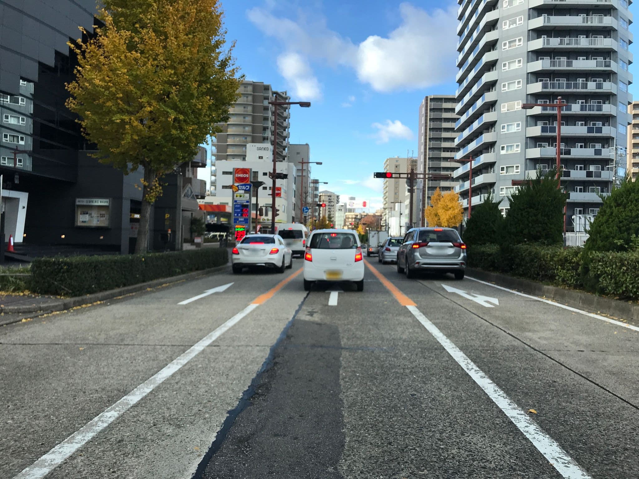 Street view near MATRIX International Hotel, Tokugawa — © mudb (CC BY-SA · Mapillary)