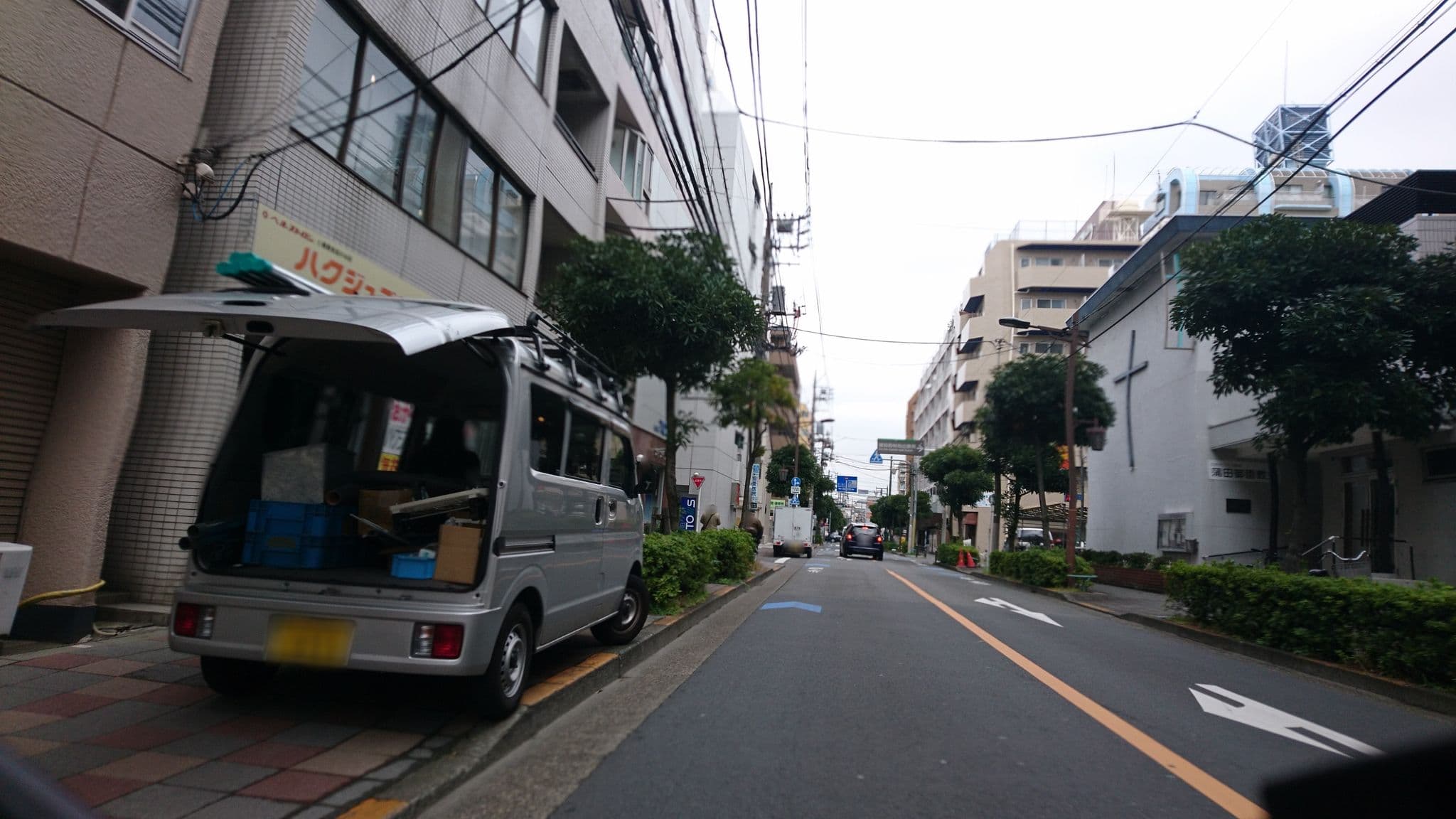Street view near Hotel Tows, Ōta — © kojiroucircle (CC BY-SA · Mapillary)