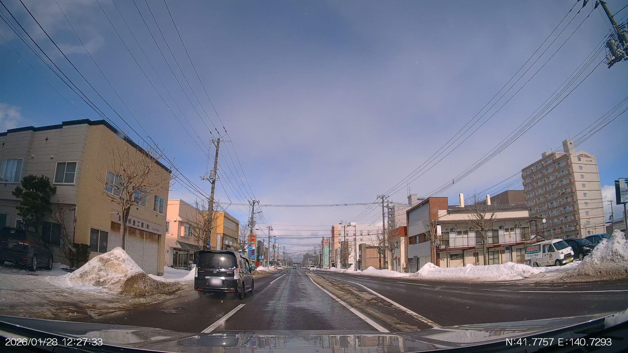 Street view near ホテル シャローム・イン2, Hakodate — © aHS (CC BY-SA · Mapillary)