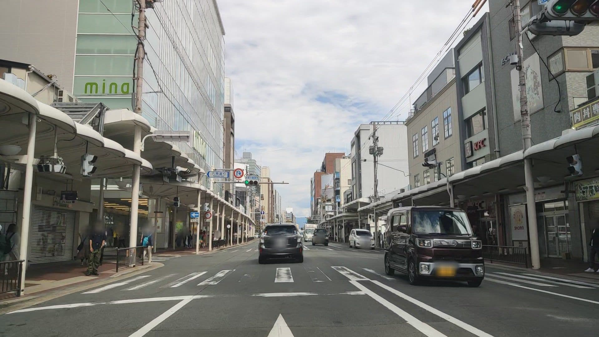 Street view near The Millennials, Kyoto