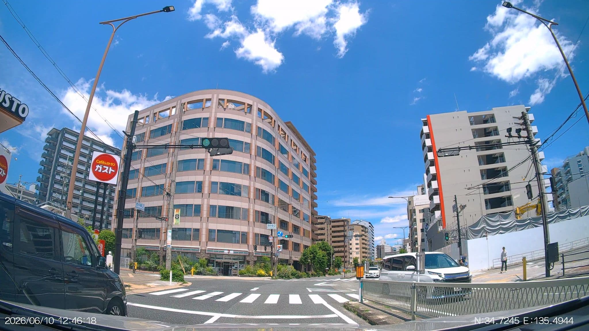 Street view near SureStay Plus Hotel by Besteht Western, Umeda — © aHS (CC BY-SA · Mapillary)