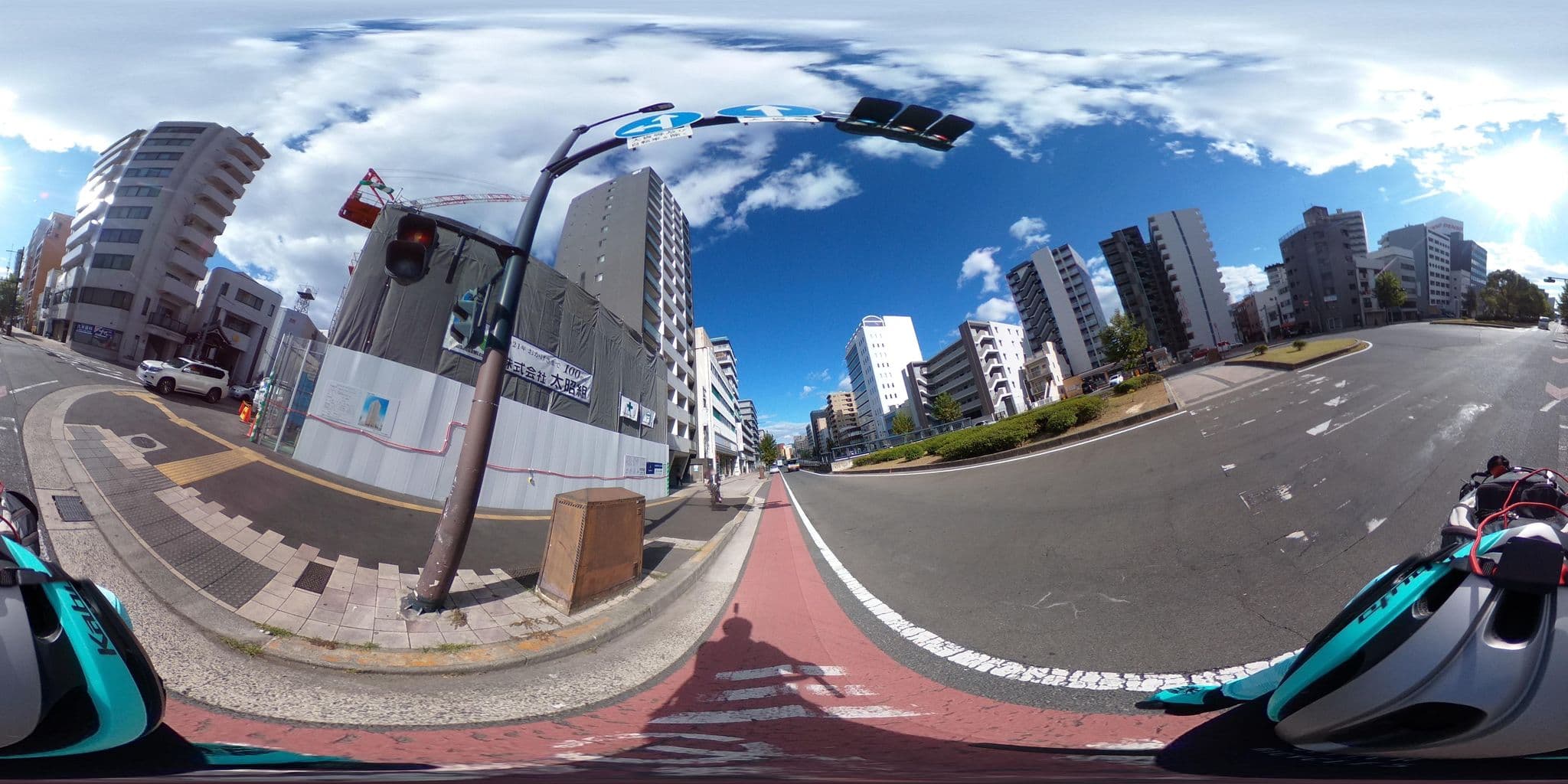 Street view near fav 広島平和大通り, Hiroshima — © nmaruichi (CC BY-SA · Mapillary)