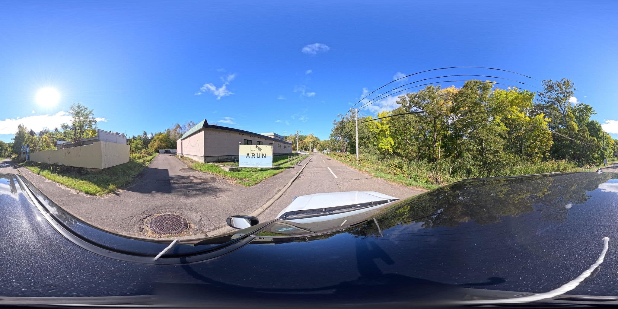 Street view near ARUN Hotel, Abashiri — © yuki_charo (CC BY-SA · Mapillary)