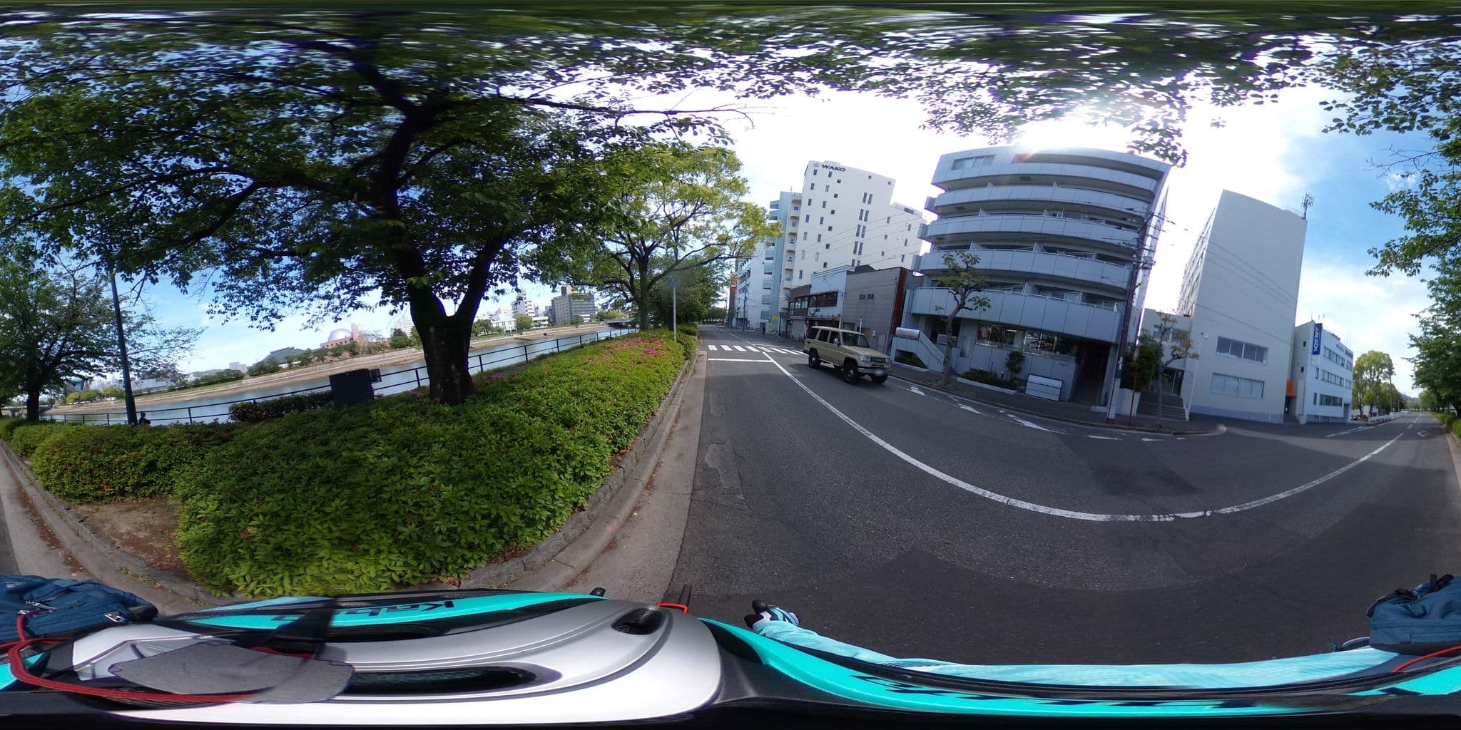 Street view near GR Honkawa, Hiroshima — © nmaruichi (CC BY-SA · Mapillary)