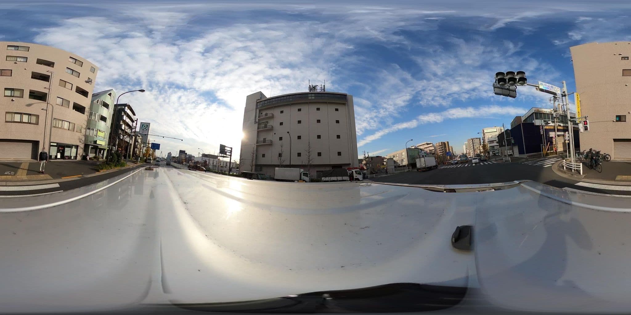 Street view near ビーグル東京ホステル＆アパートメンツ, Haneda — © kojiroucircle (CC BY-SA · Mapillary)