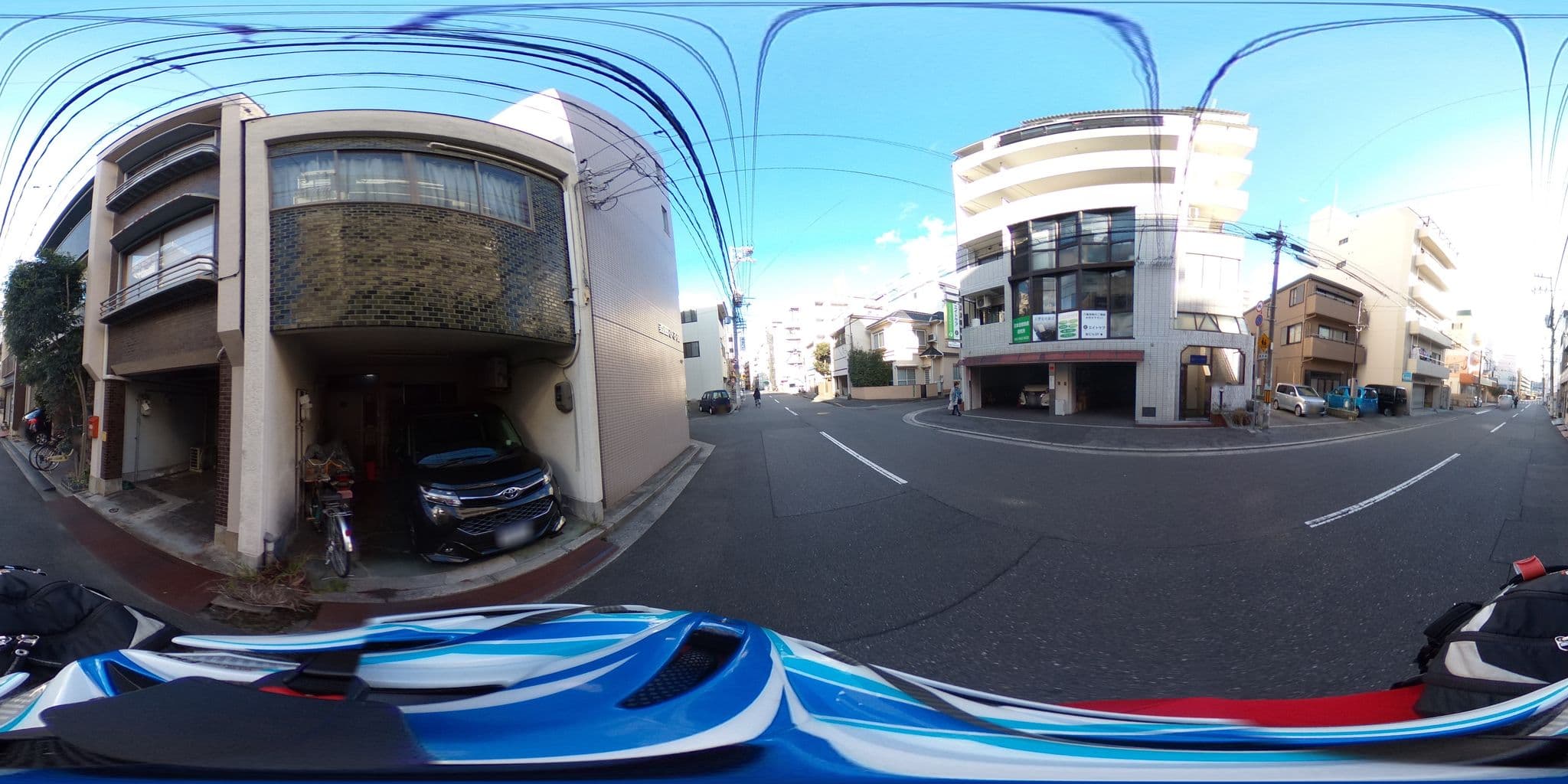 Street view near Sejour Inn Capsule, Hiroshima — © nmaruichi (CC BY-SA · Mapillary)