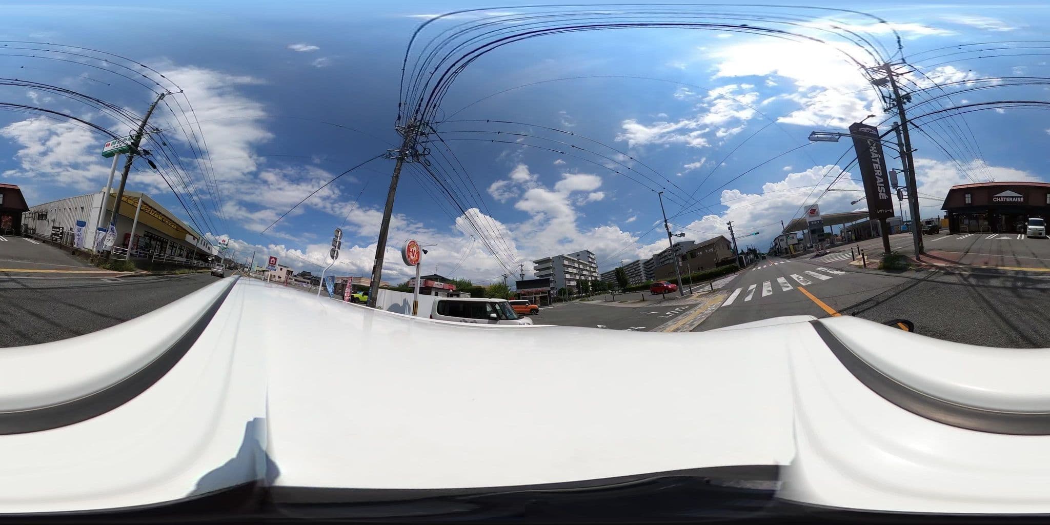 Street view near Yanmarコイン精米所, Kumamoto — © kojiroucircle (CC BY-SA · Mapillary)