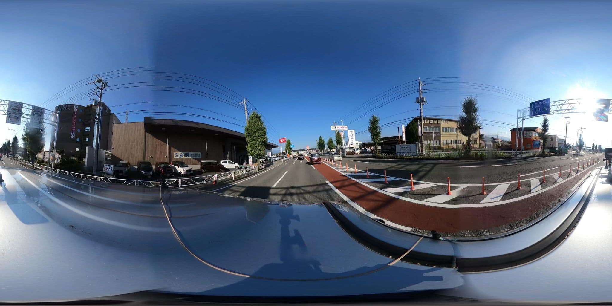 Street view near 天然温泉ホテルリブマックスBUDGET甲府, Ryūō — © okoge7044 (CC BY-SA · Mapillary)