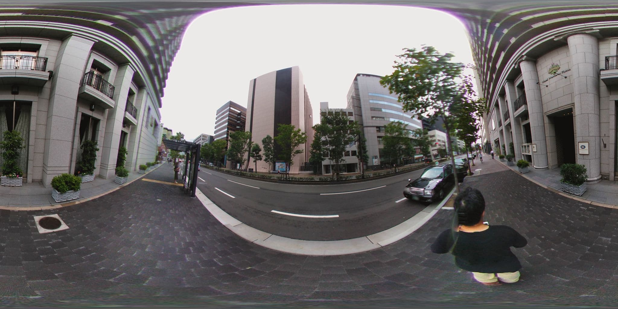 Street view near Hotel Monterey Kyoto, Kyoto