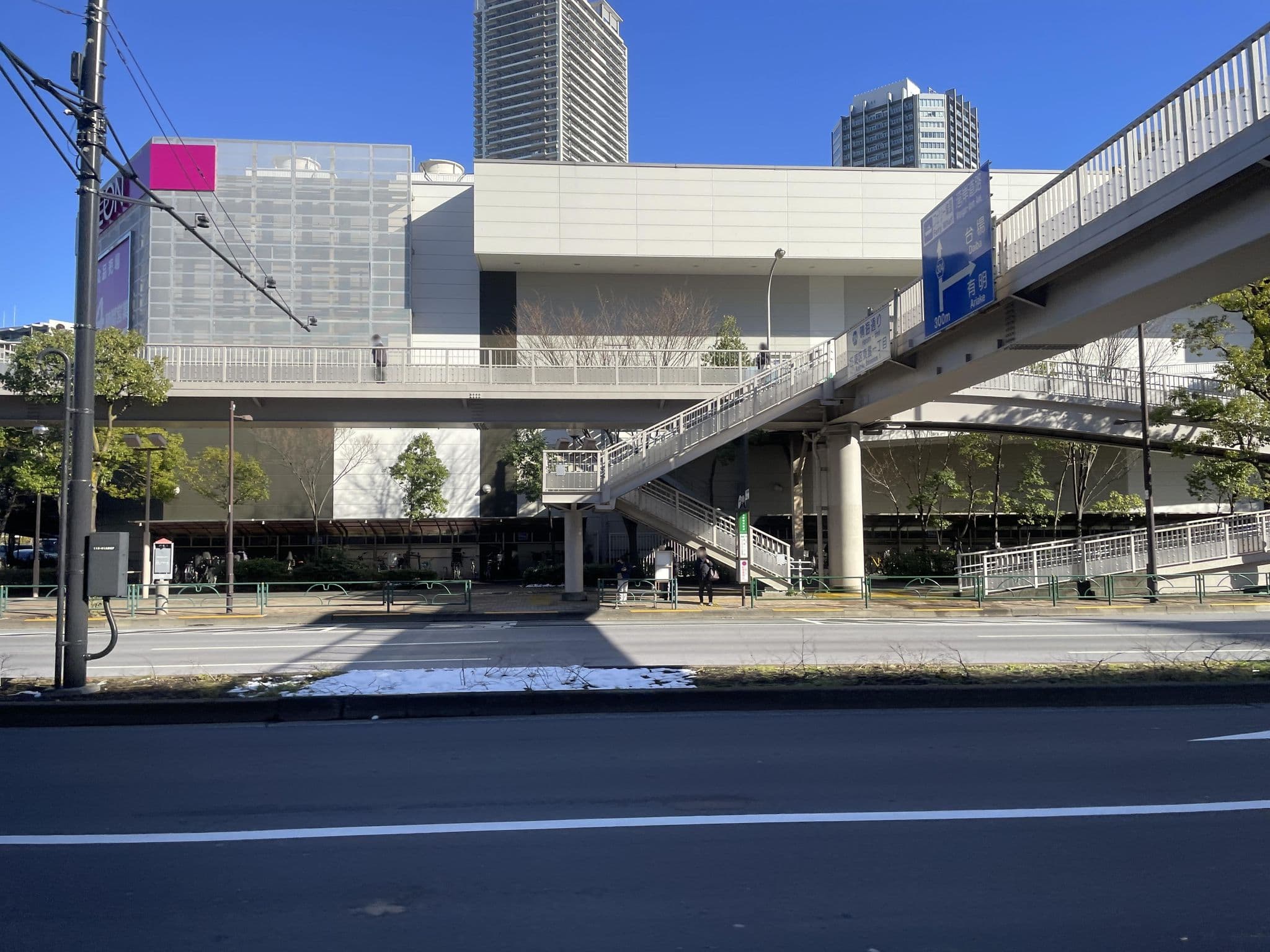 Street view near Hotel MONday TOYOSU, Toyosu — © musashino5 (CC BY-SA · Mapillary)