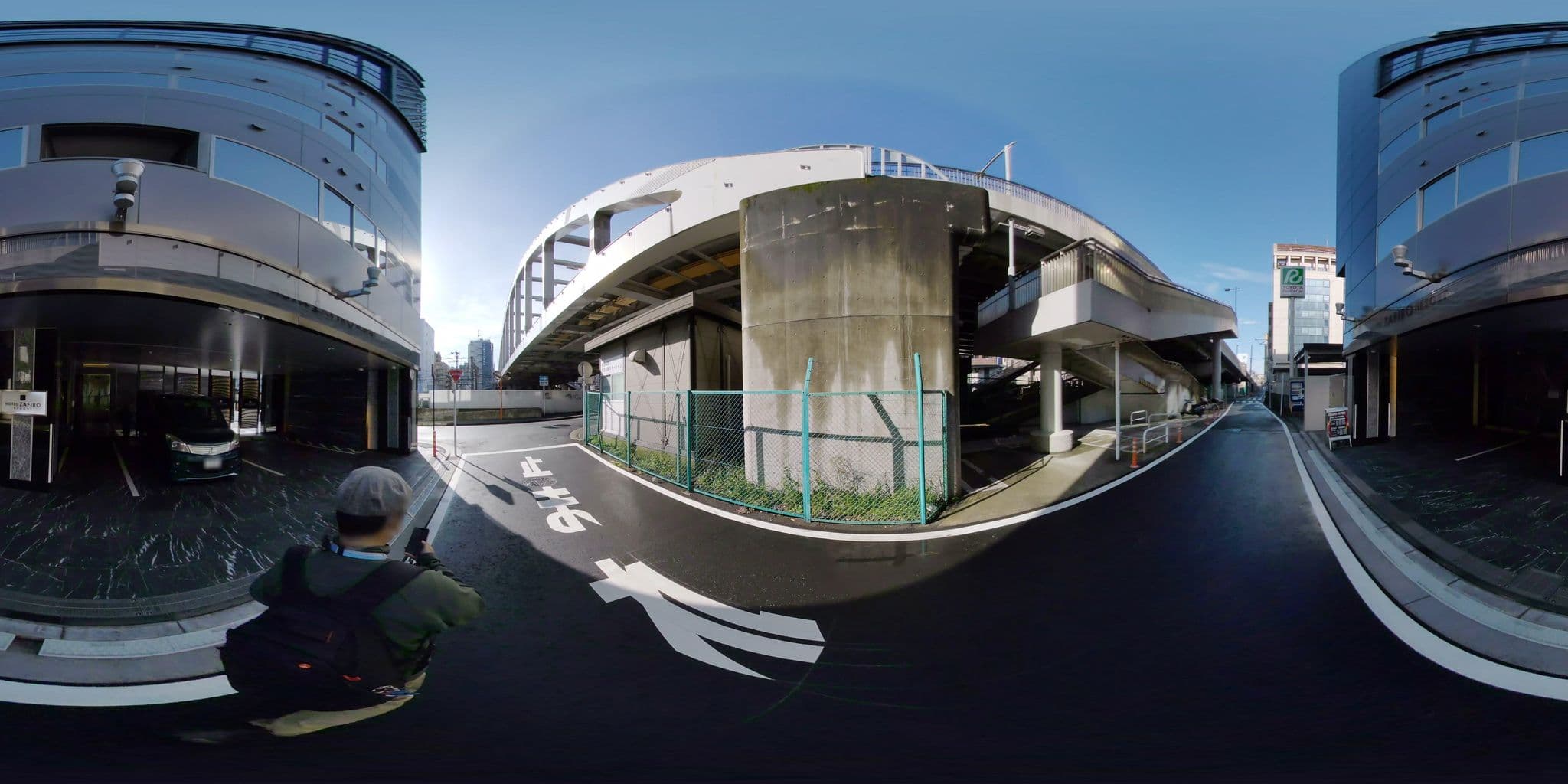 Street view near HOTEL ZAFIRO RESORT, Minatomirai — © mura (CC BY-SA · Mapillary)