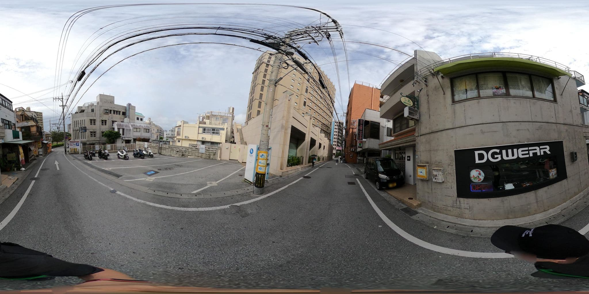 Street view near ホテルJALシティ那覇, Naha — © otkzh (CC BY-SA · Mapillary)