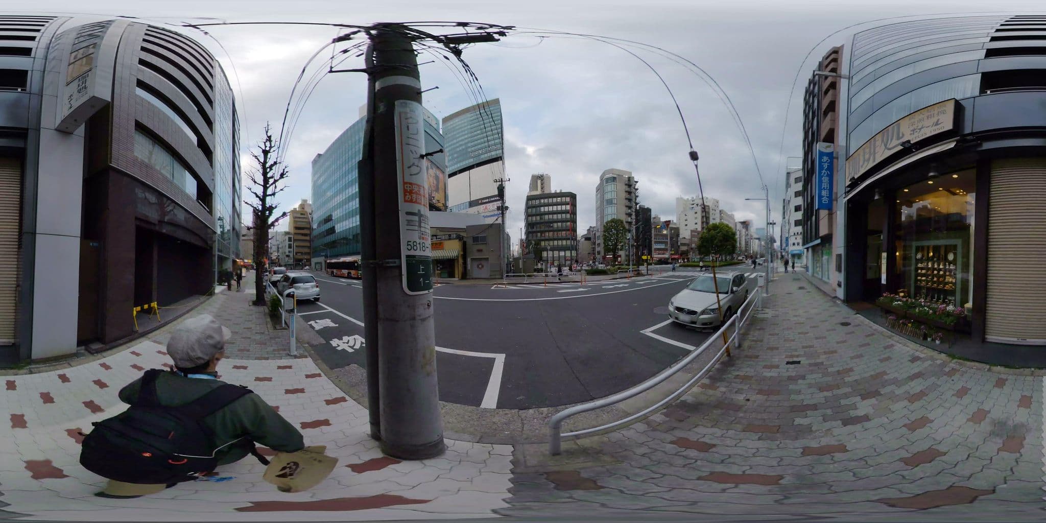Street view near Mimaru Apartment Hotel, Ueno — © mura (CC BY-SA · Mapillary)
