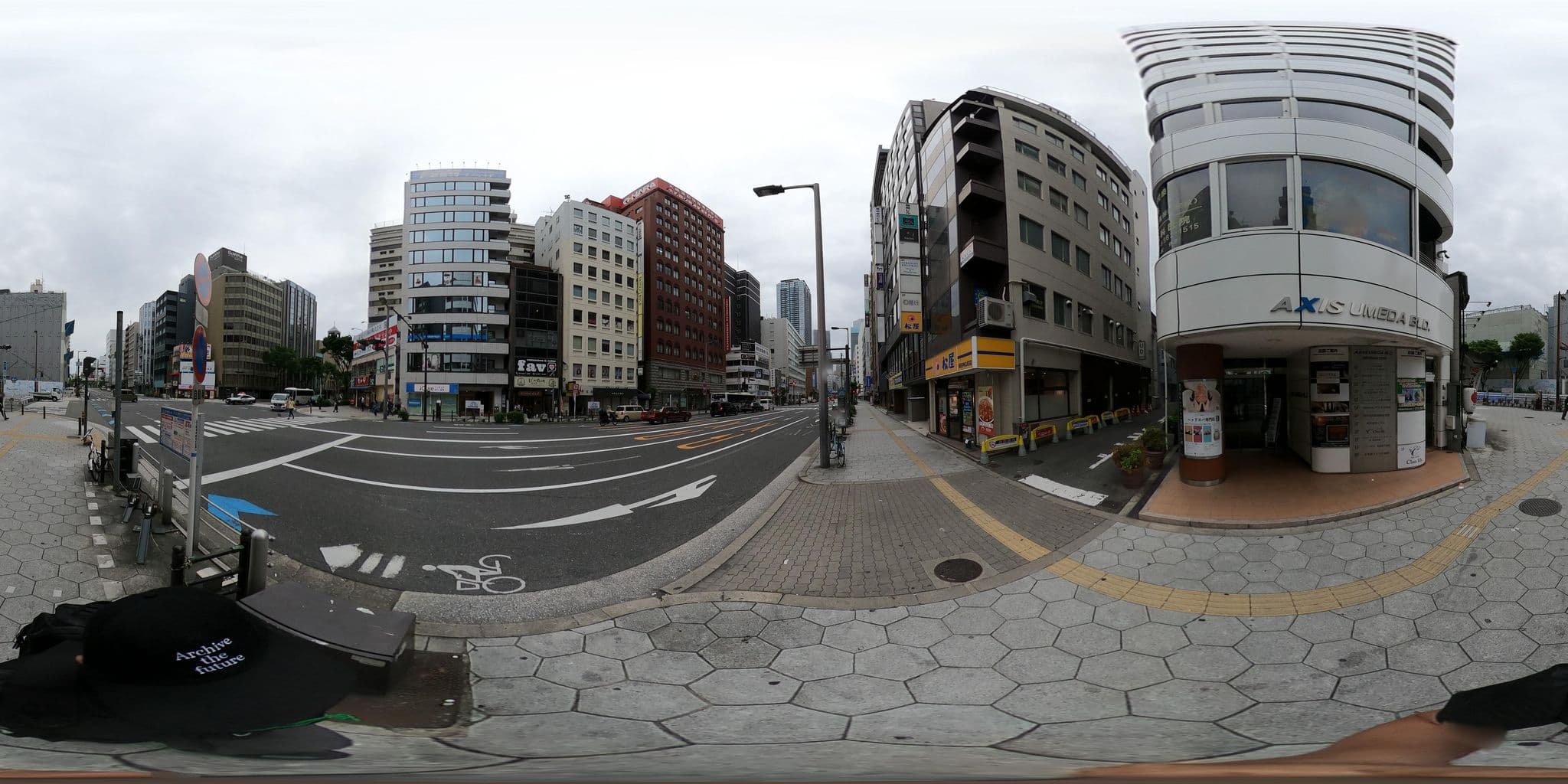 Street view near HOTEL WING International, Umeda — © otkzh (CC BY-SA · Mapillary)