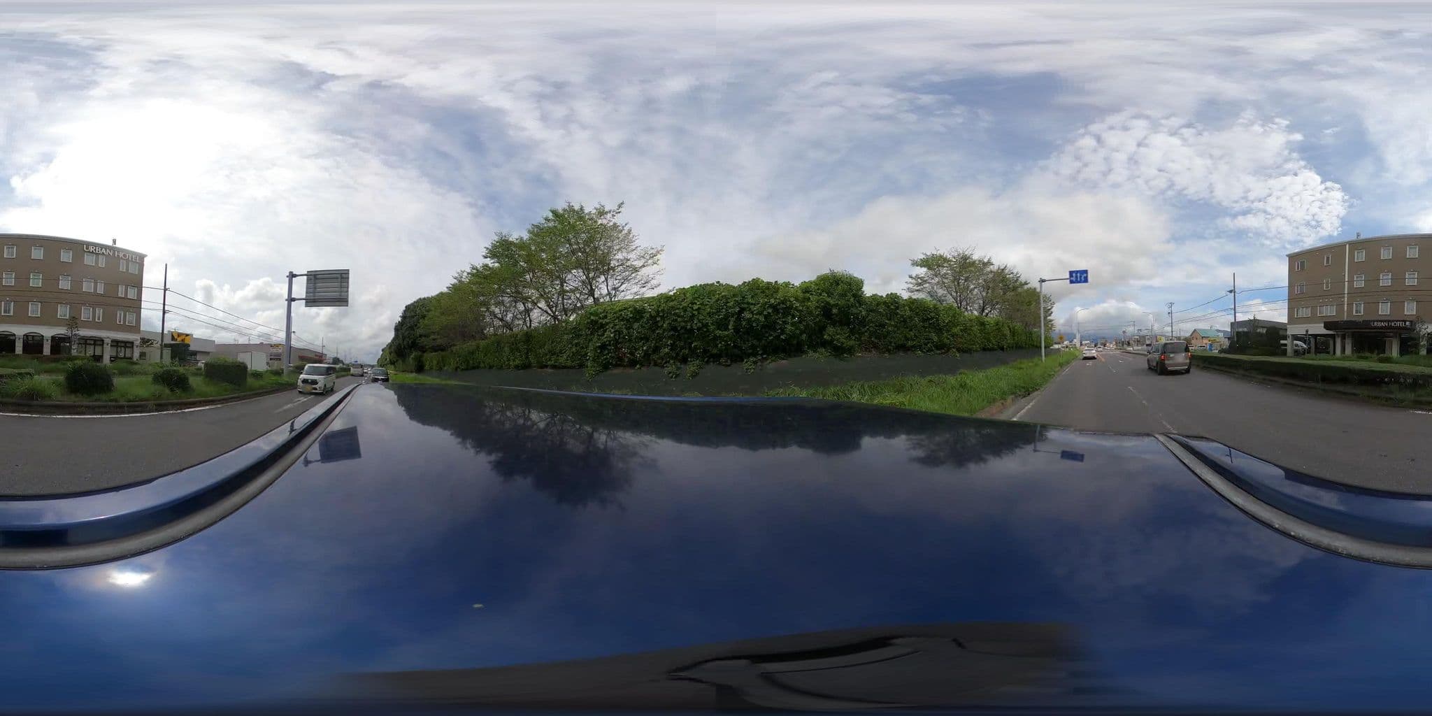 Street view near Urban Hotel, Tsukuba — © kojiroucircle (CC BY-SA · Mapillary)